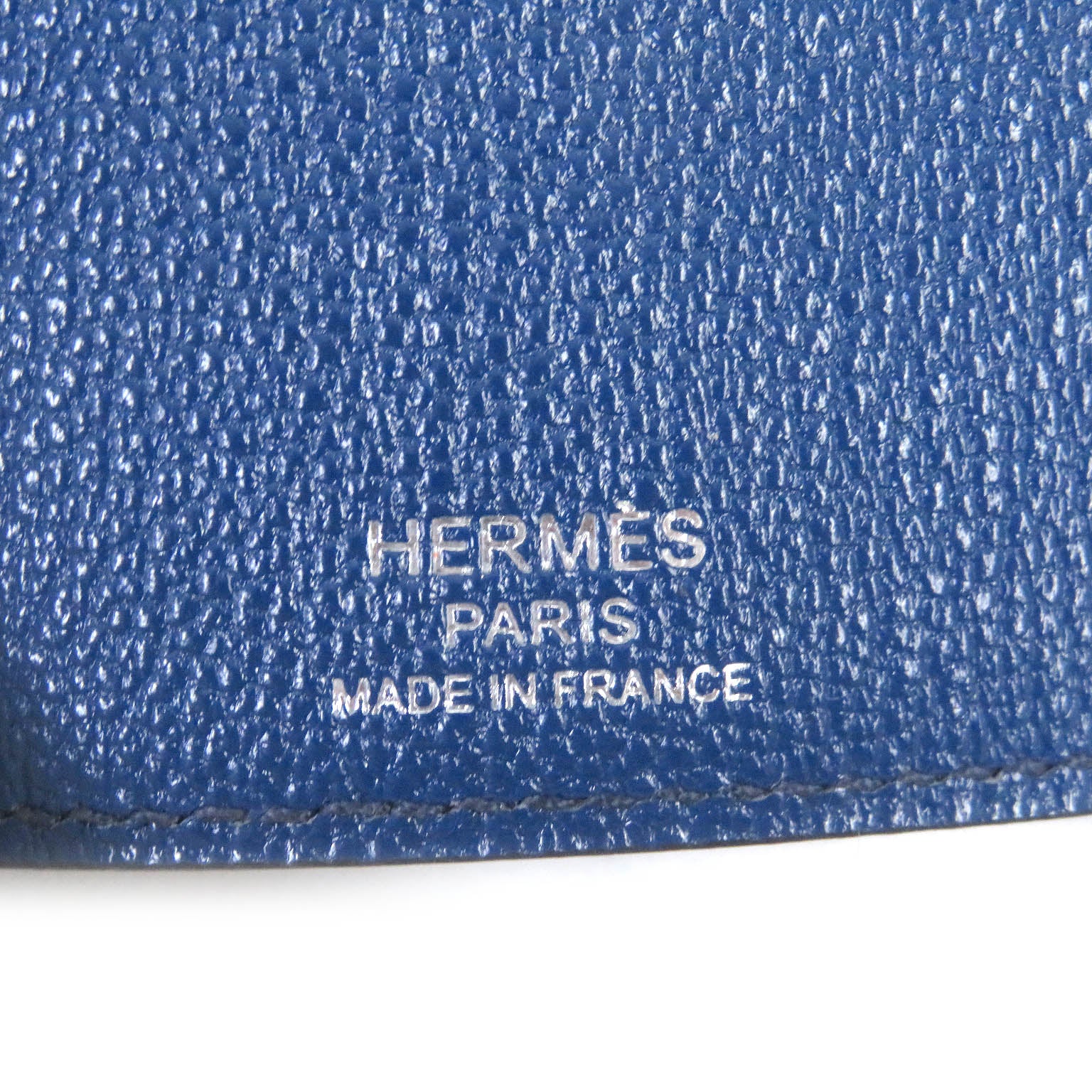 HERMES Chevre Leather 4 Row Key Holder