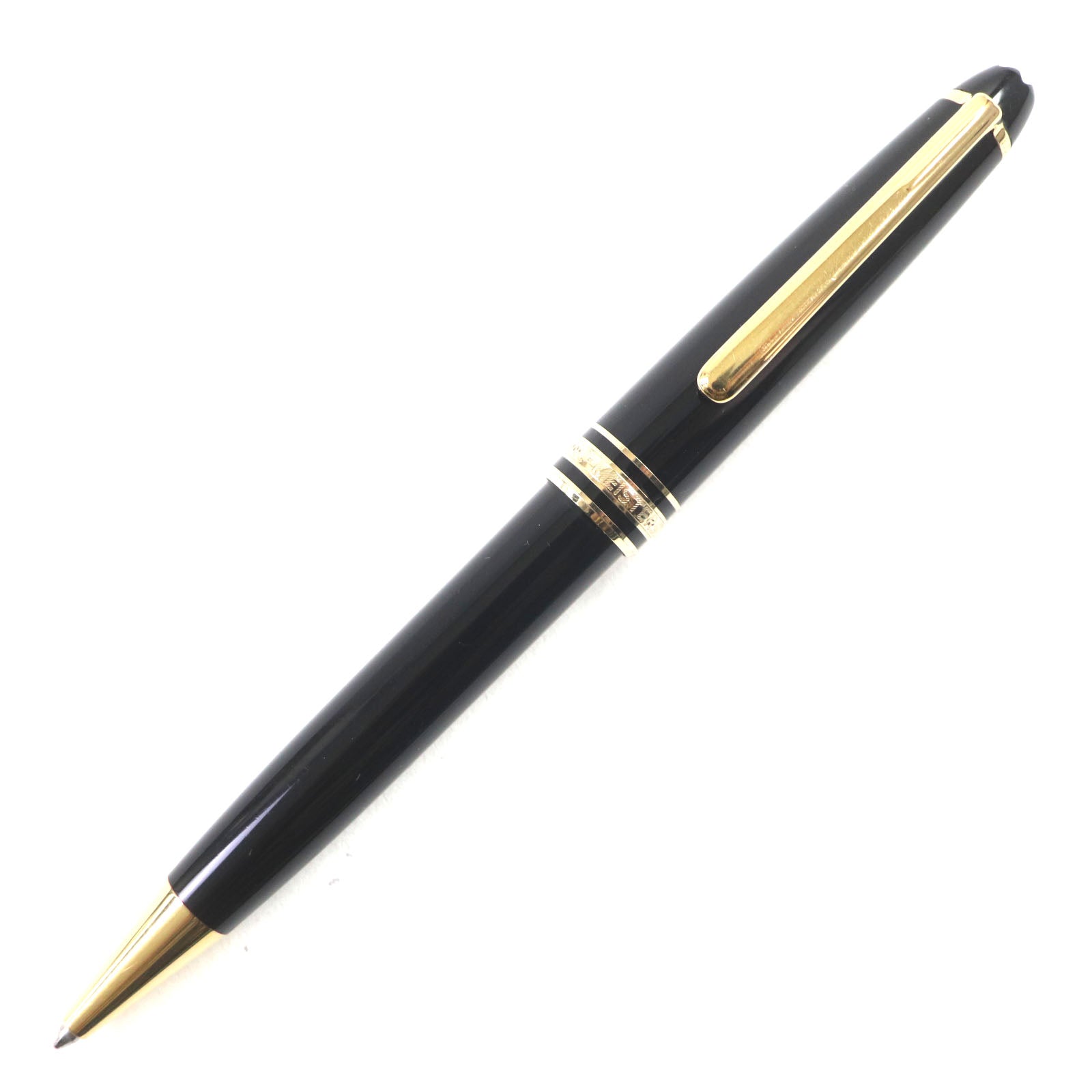 Montblanc Meisterstuck Ballpoint Pen Black Gold