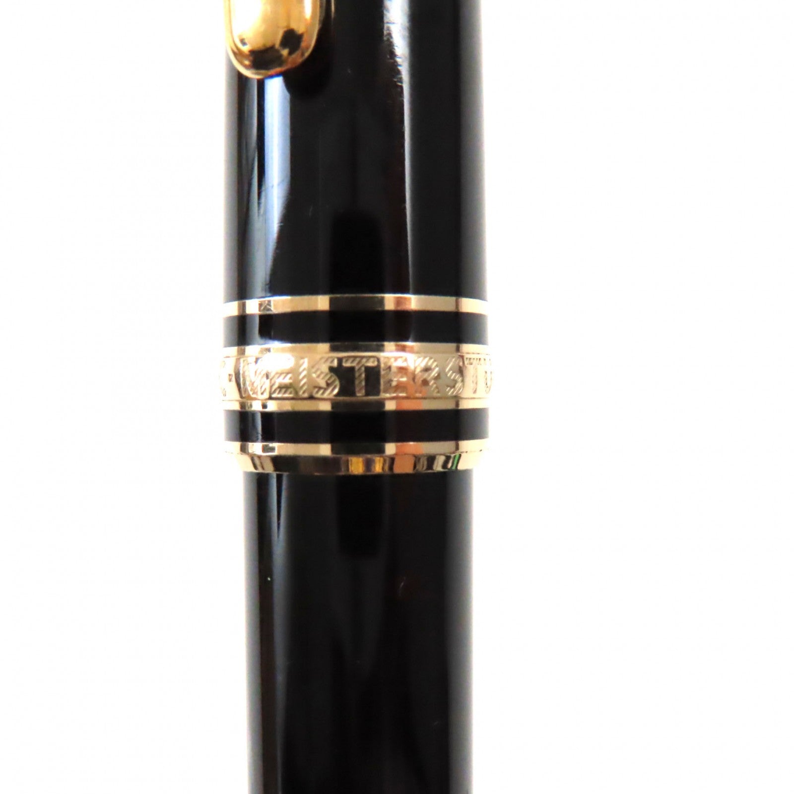 Montblanc Meisterstuck Ballpoint Pen Black Gold