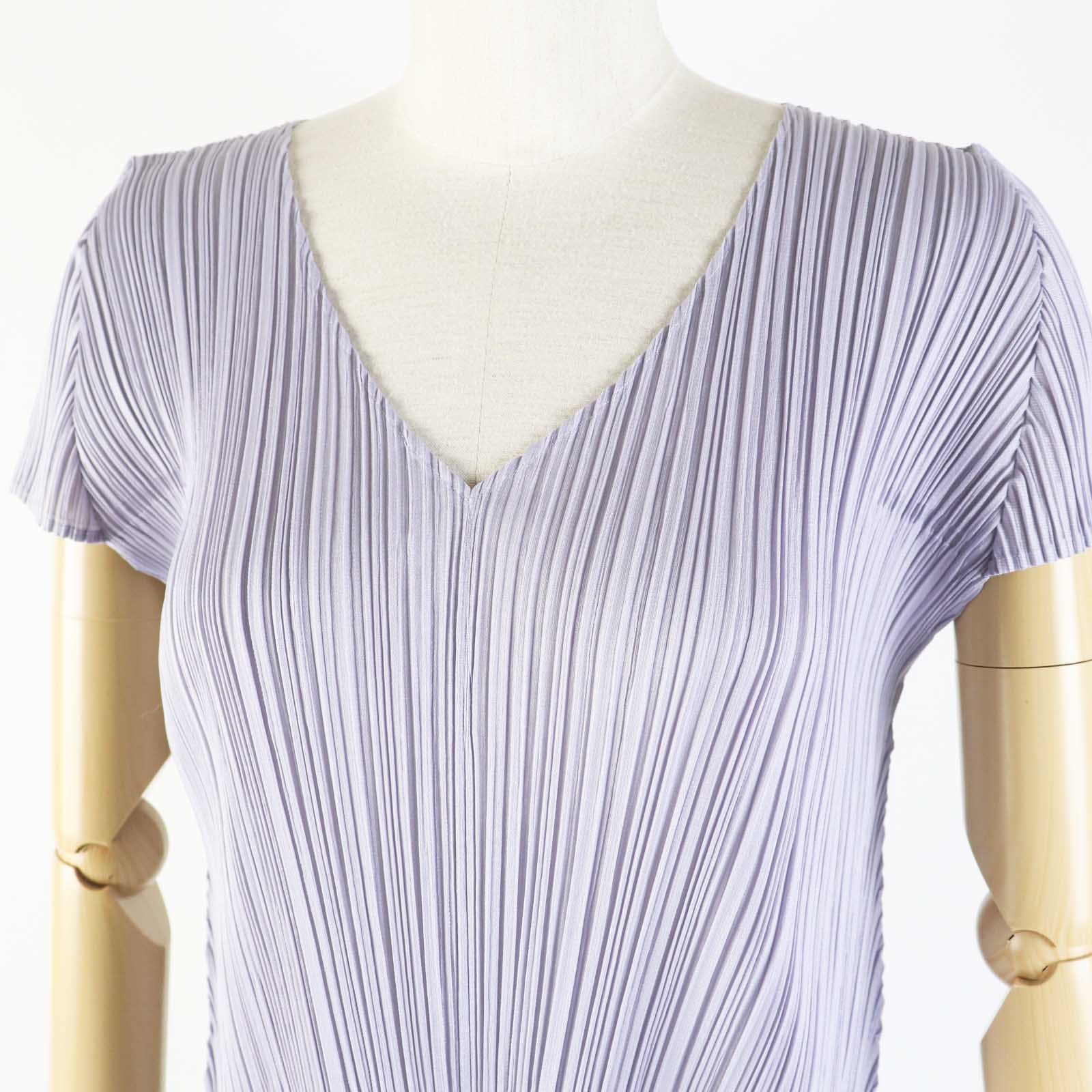 Issey Miyake V-neck Tunic Dress PP33-JT166