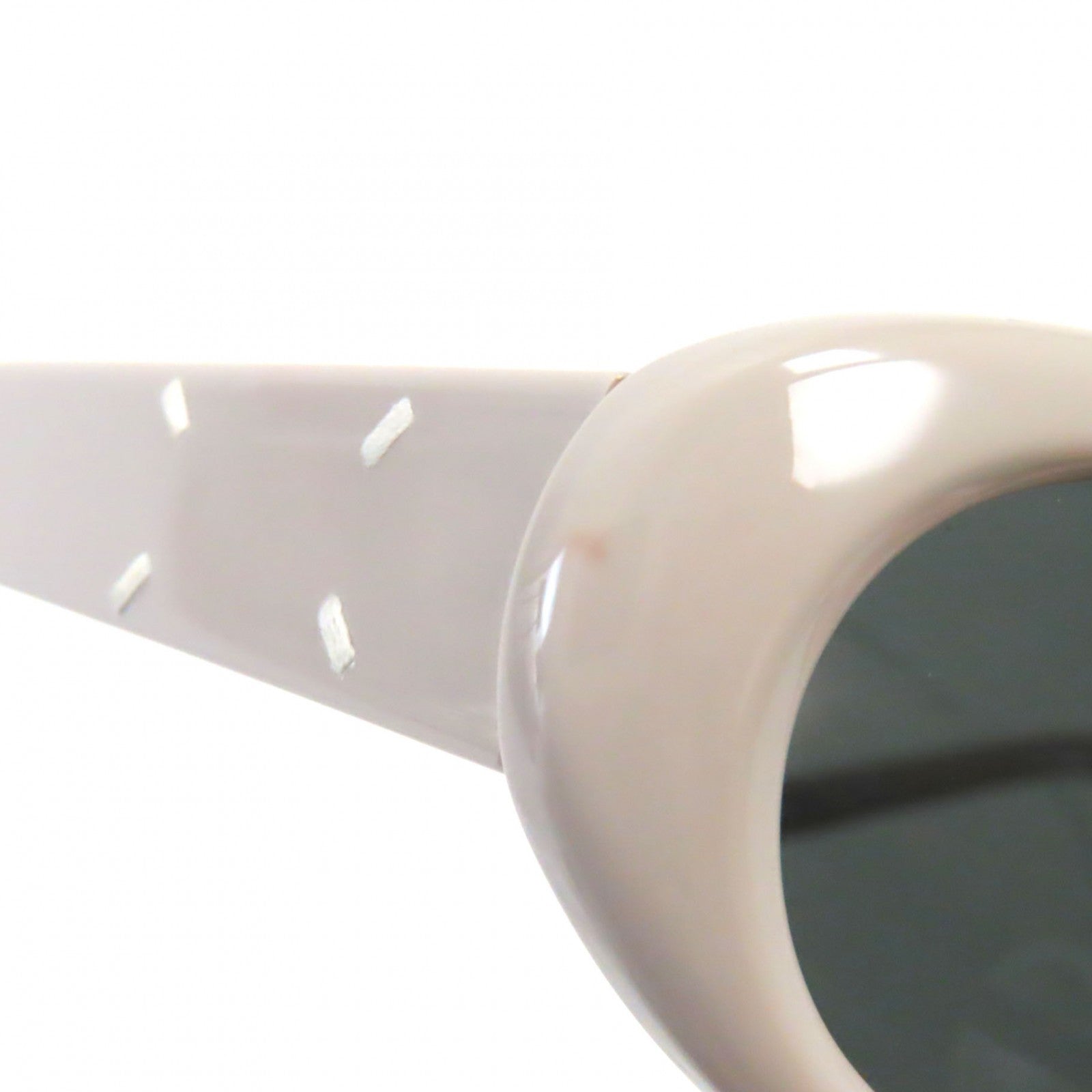 MAISON MARGIELA MM107 Oval Sunglasses Gray