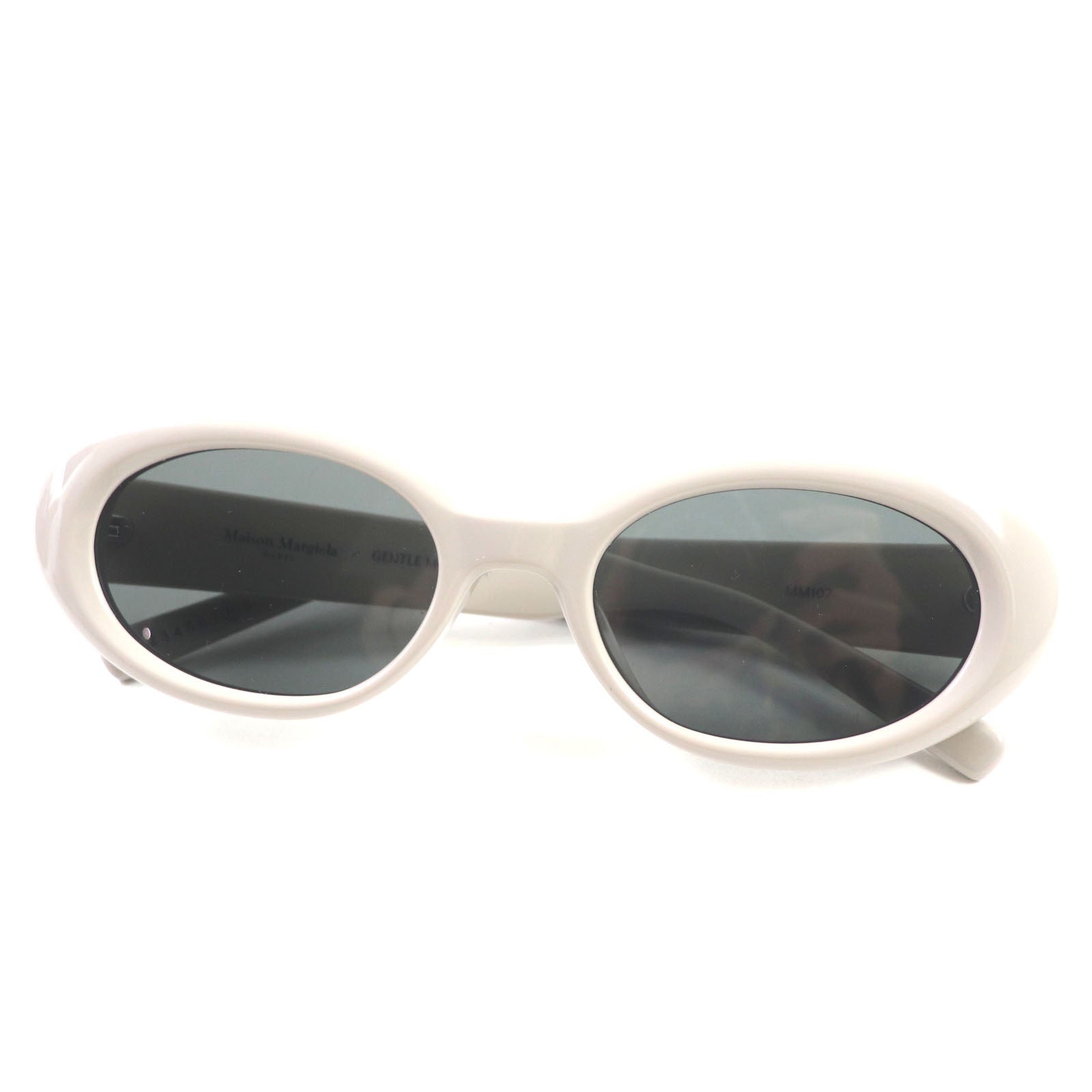 MAISON MARGIELA MM107 Oval Sunglasses Gray