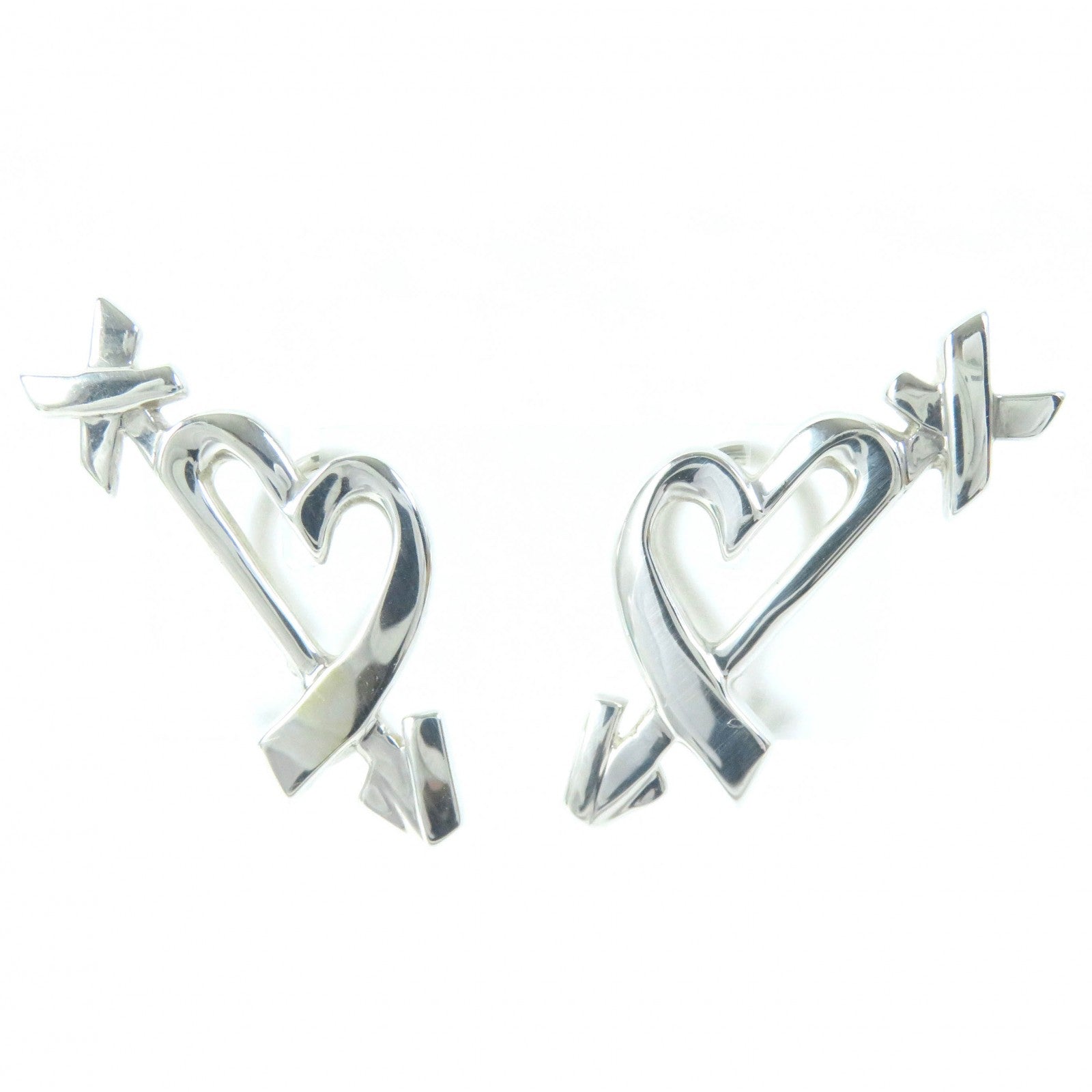 Tiffany & Co Loving Heart Arrow Earrings