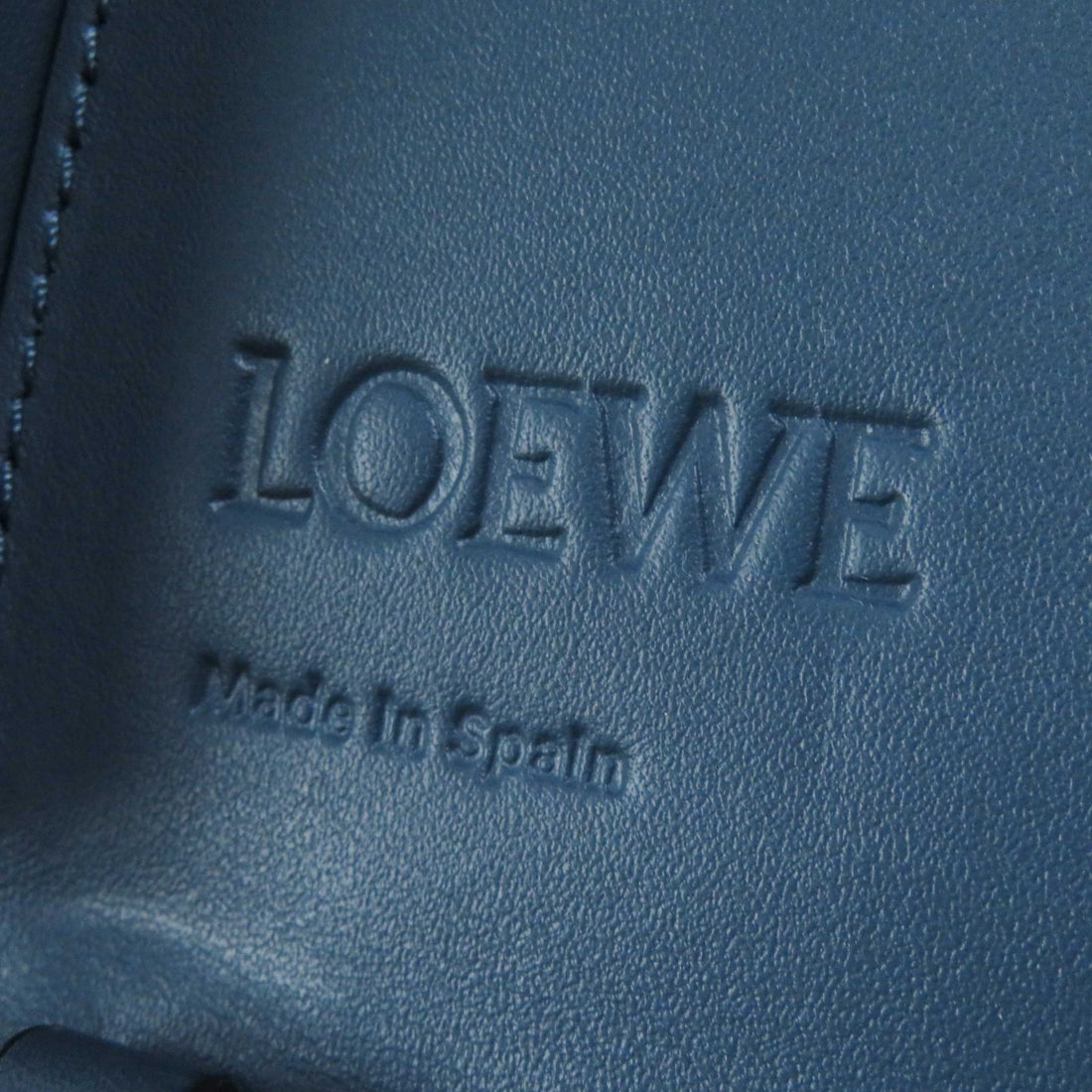 LOEWE Anagram Embossed Leather Crossbody Bag