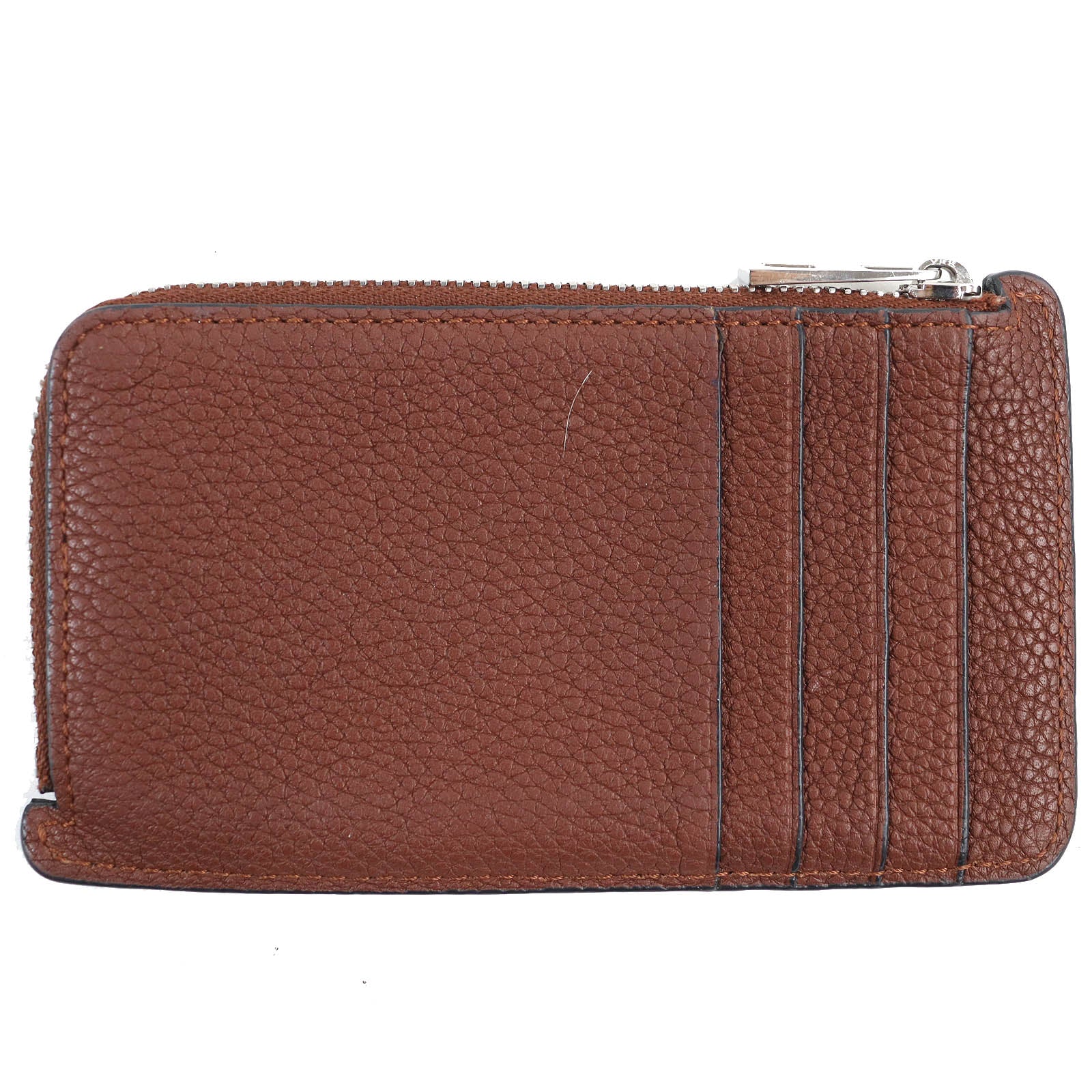 LOEWE Anagram Leather Card Case Brown