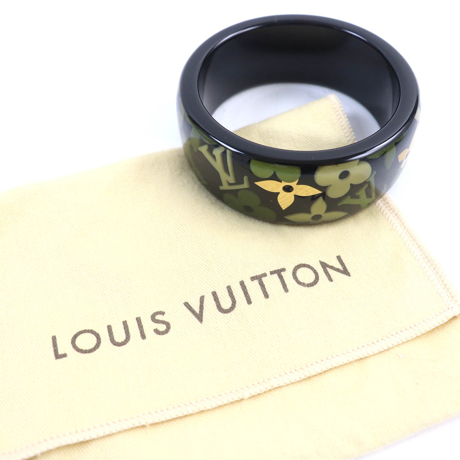 Louis Vuitton M65638 LV Logo Monogram Bracelet