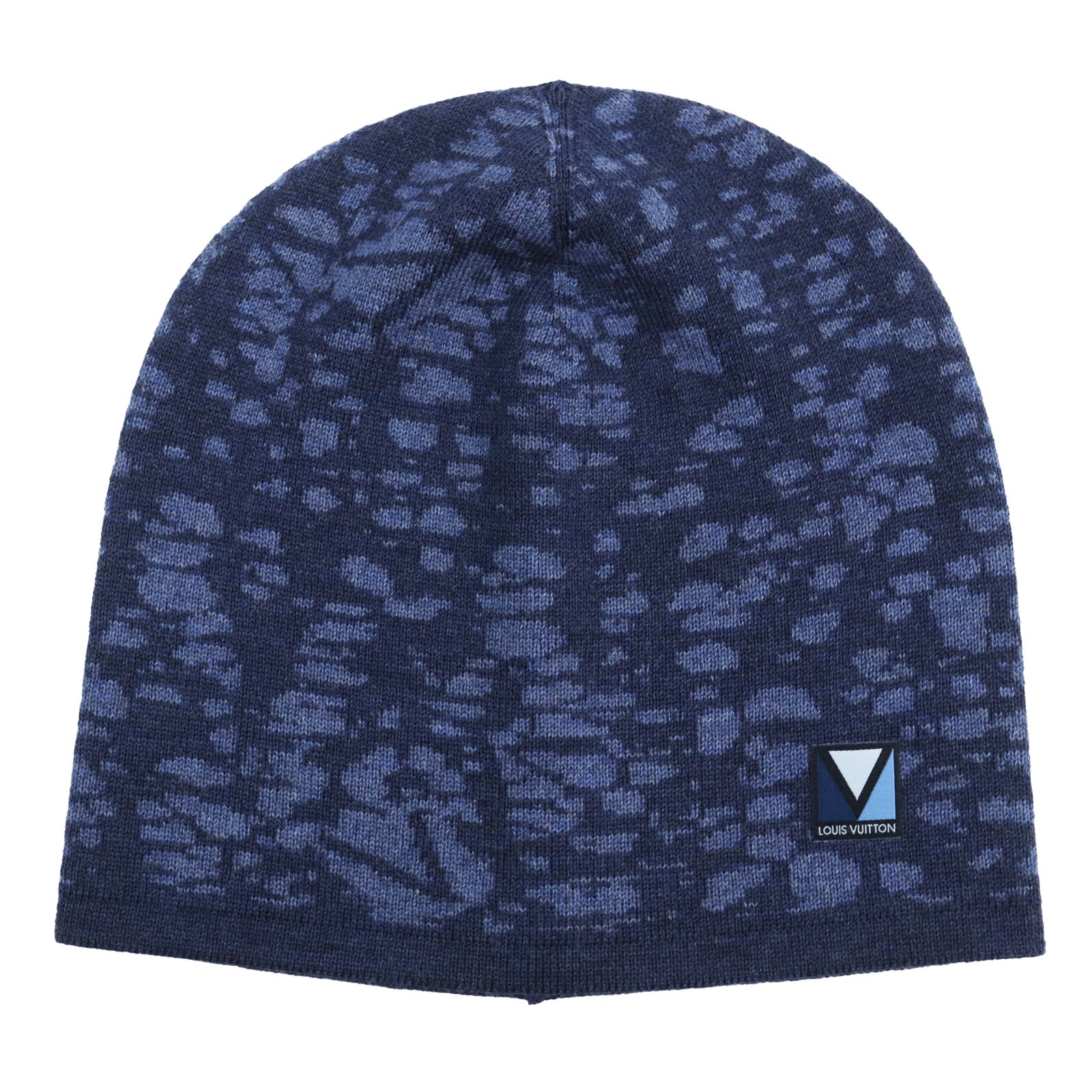 Louis Vuitton Wool Gaston V Print Beanie Hat