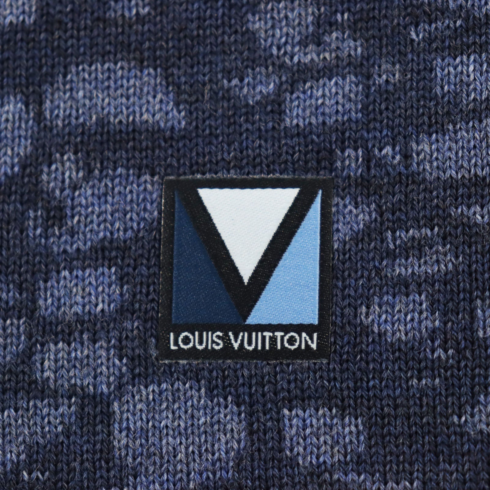 Louis Vuitton Wool Gaston V Print Beanie Hat