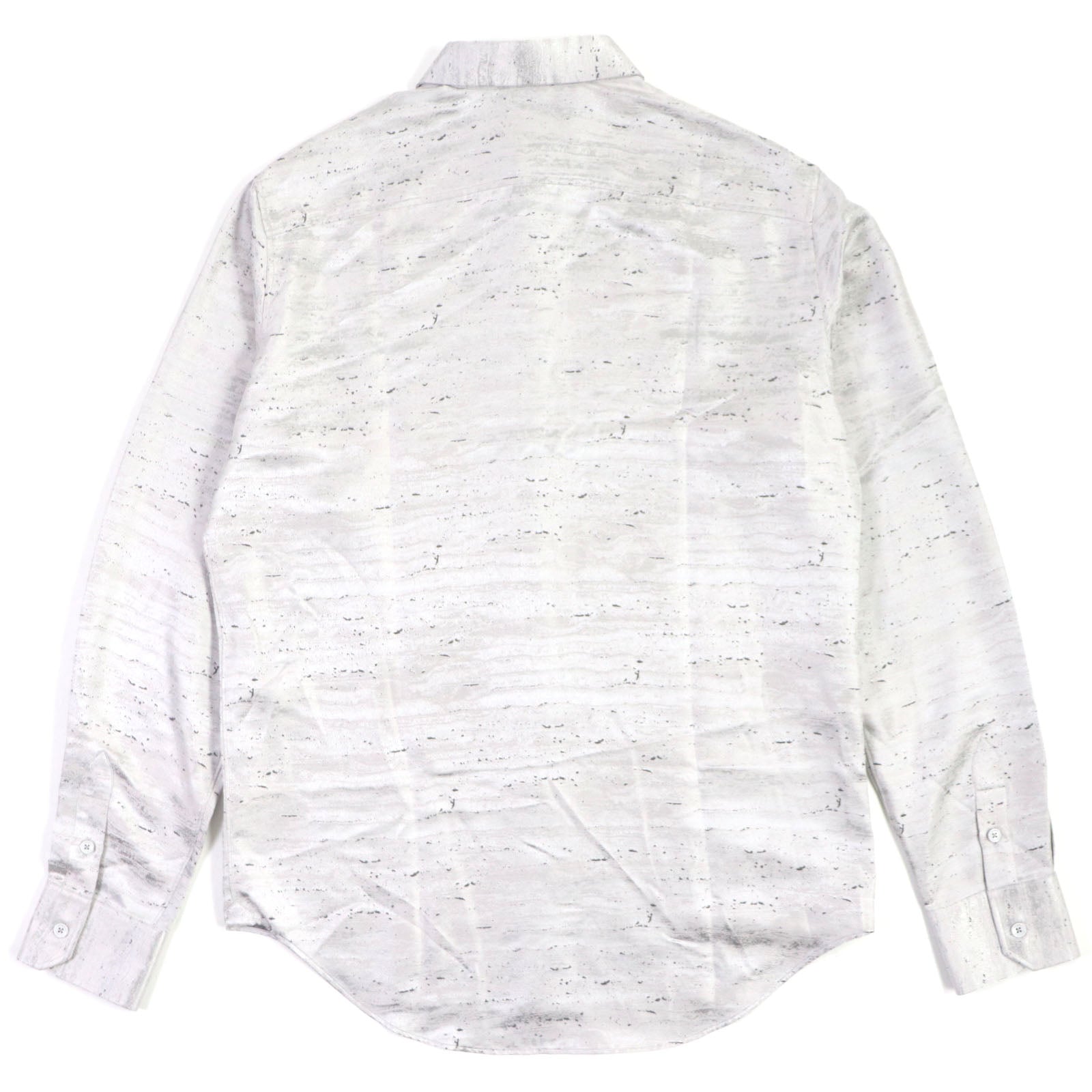 Louis Vuitton Silk Logo Button Jacquard Shirt