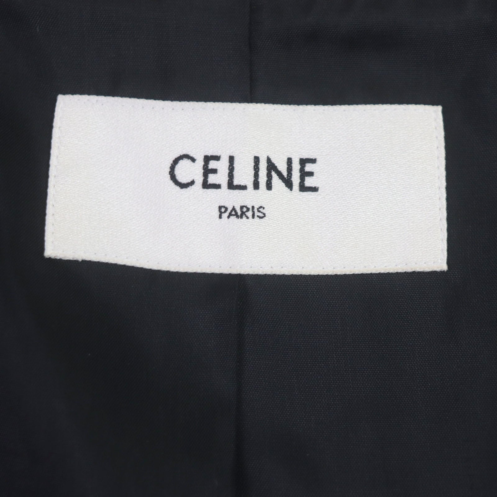 Celine Teddy Jacket Satin Artist Print