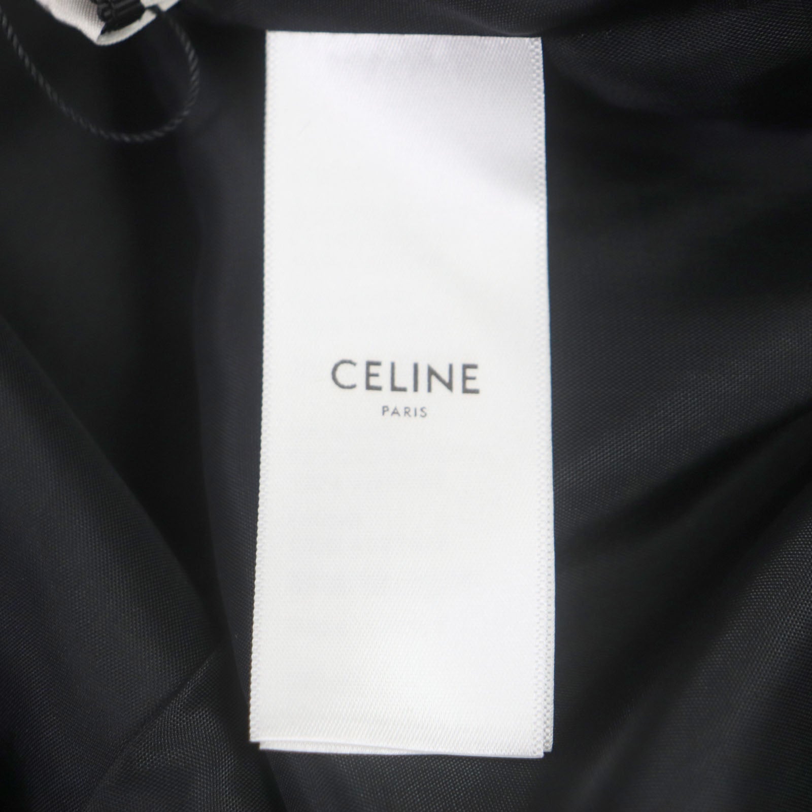 Celine Teddy Jacket Satin Artist Print