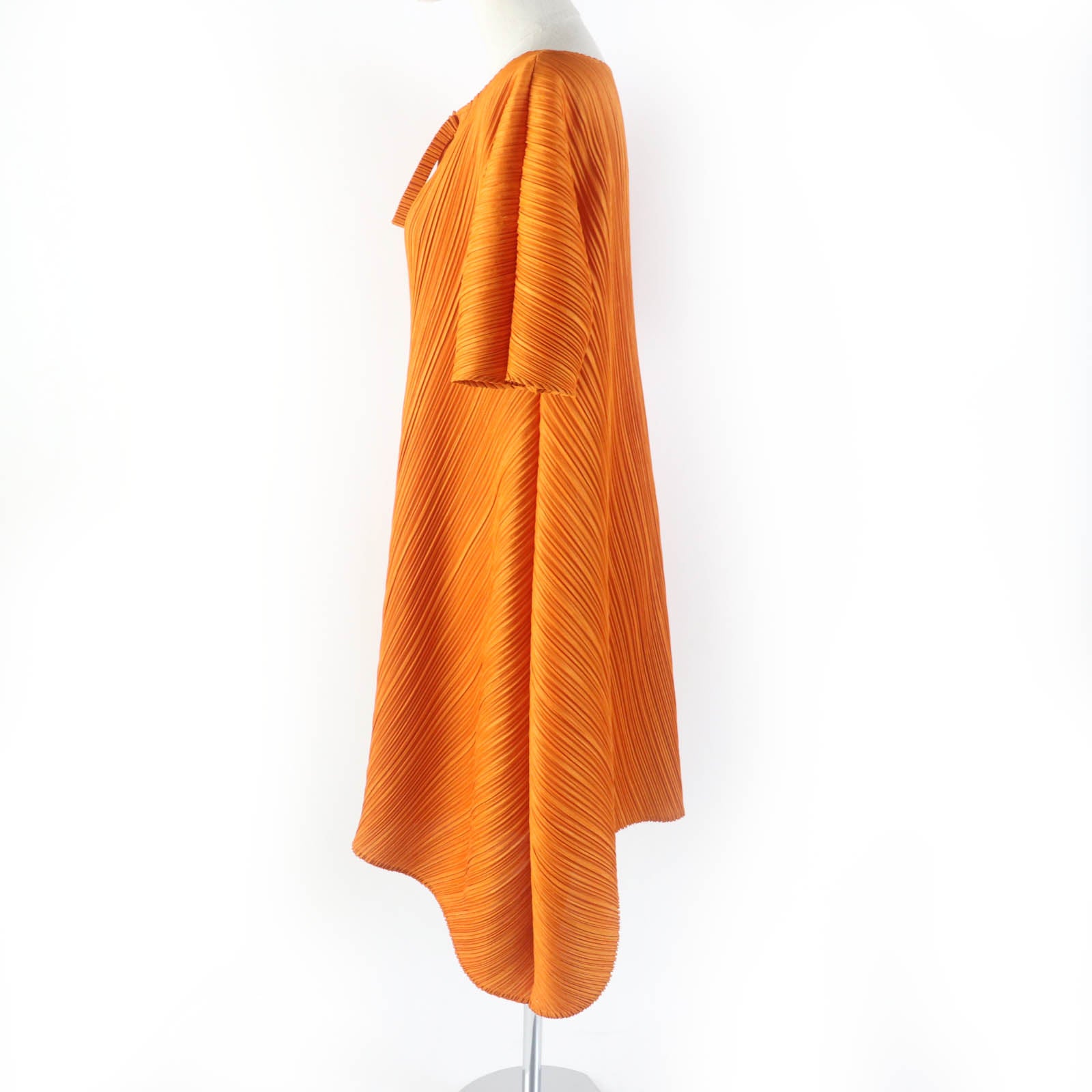 Issey Miyake Pleats Please Orange Dress