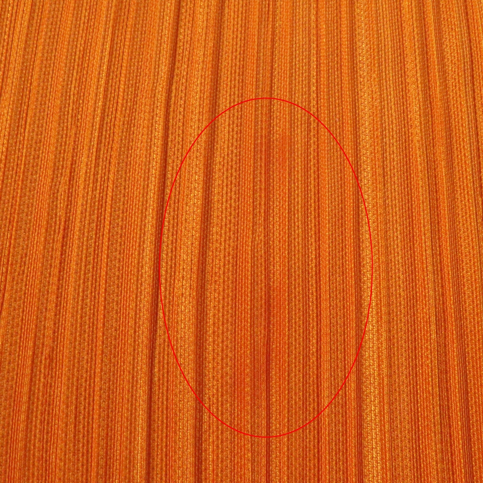 Issey Miyake Pleats Please Orange Dress