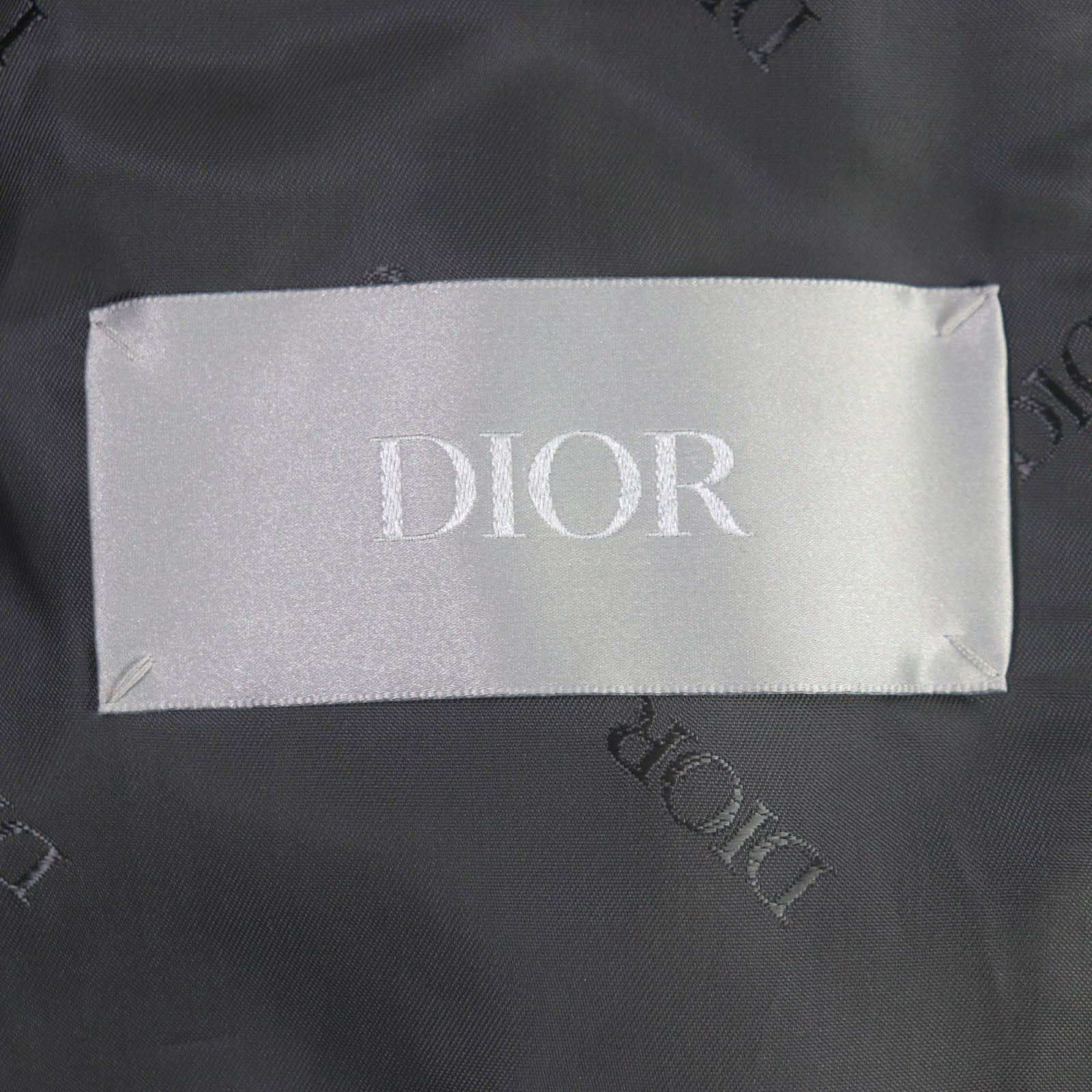 Dior Suede Leather Jacket Dark Navy 52