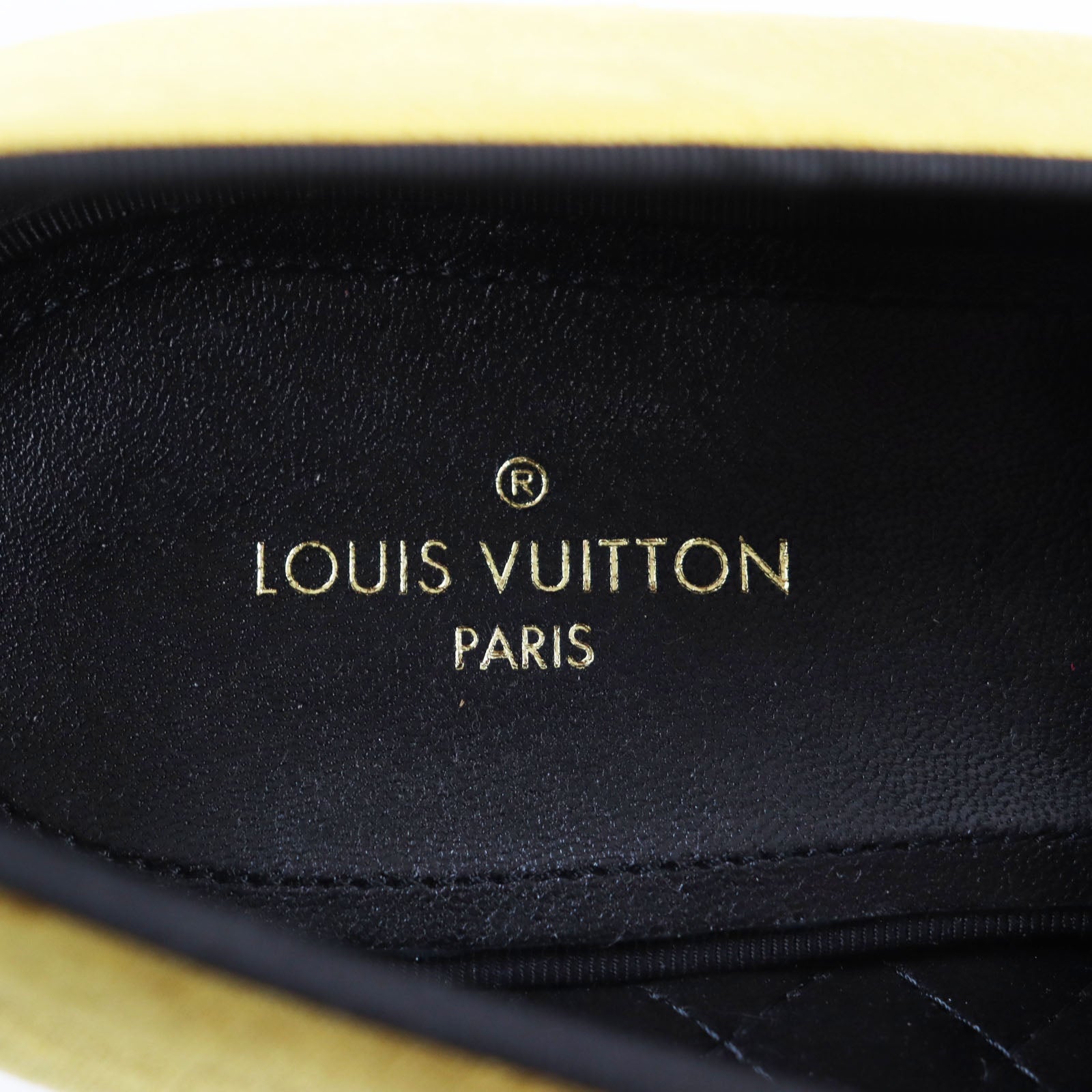 Louis Vuitton Auteuil Embroidered Loafers Yellow