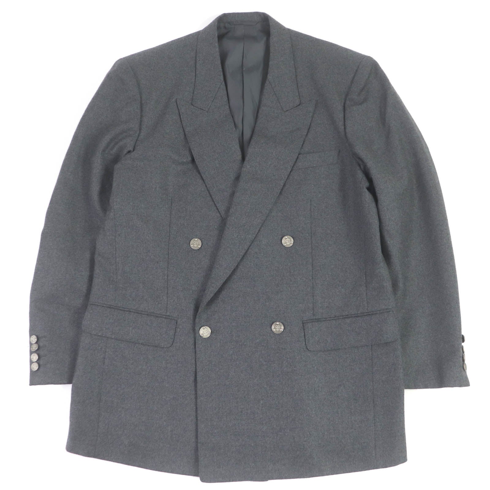 Christian Dior Wool Monsieur Jacket Gray