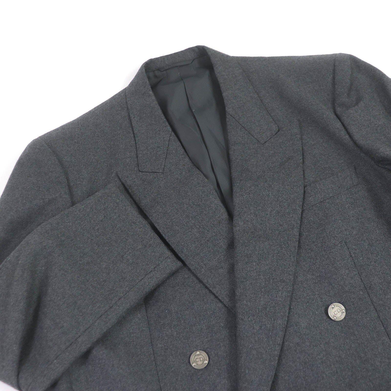 Christian Dior Wool Monsieur Jacket Gray