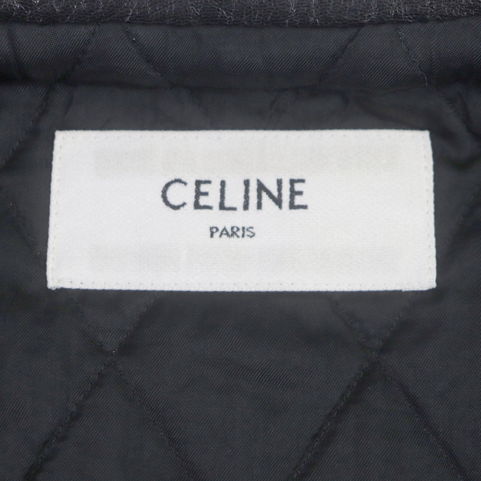 Celine Lamb Leather Cowboy Jacket