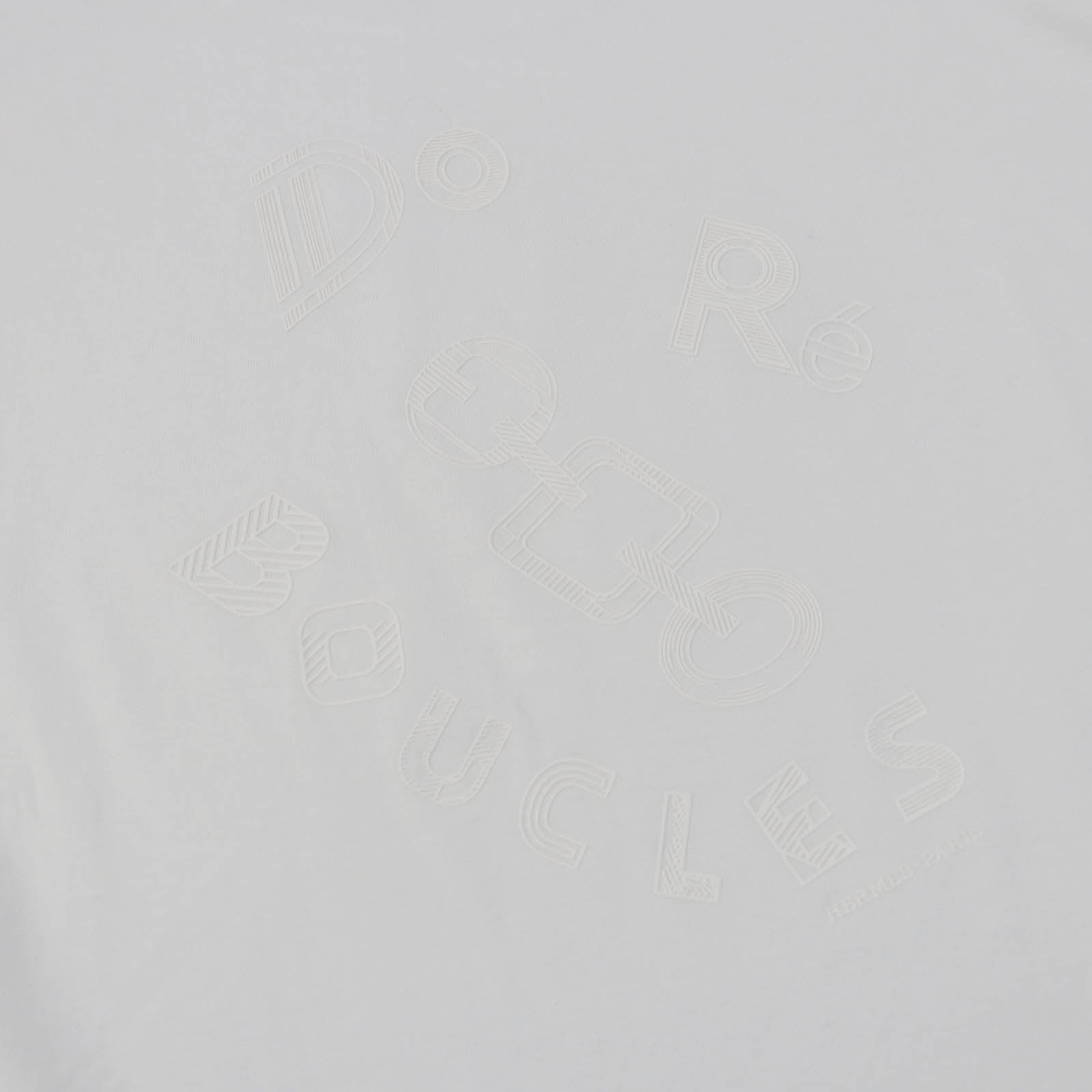 Hermes Cotton Short Sleeve T-shirt White