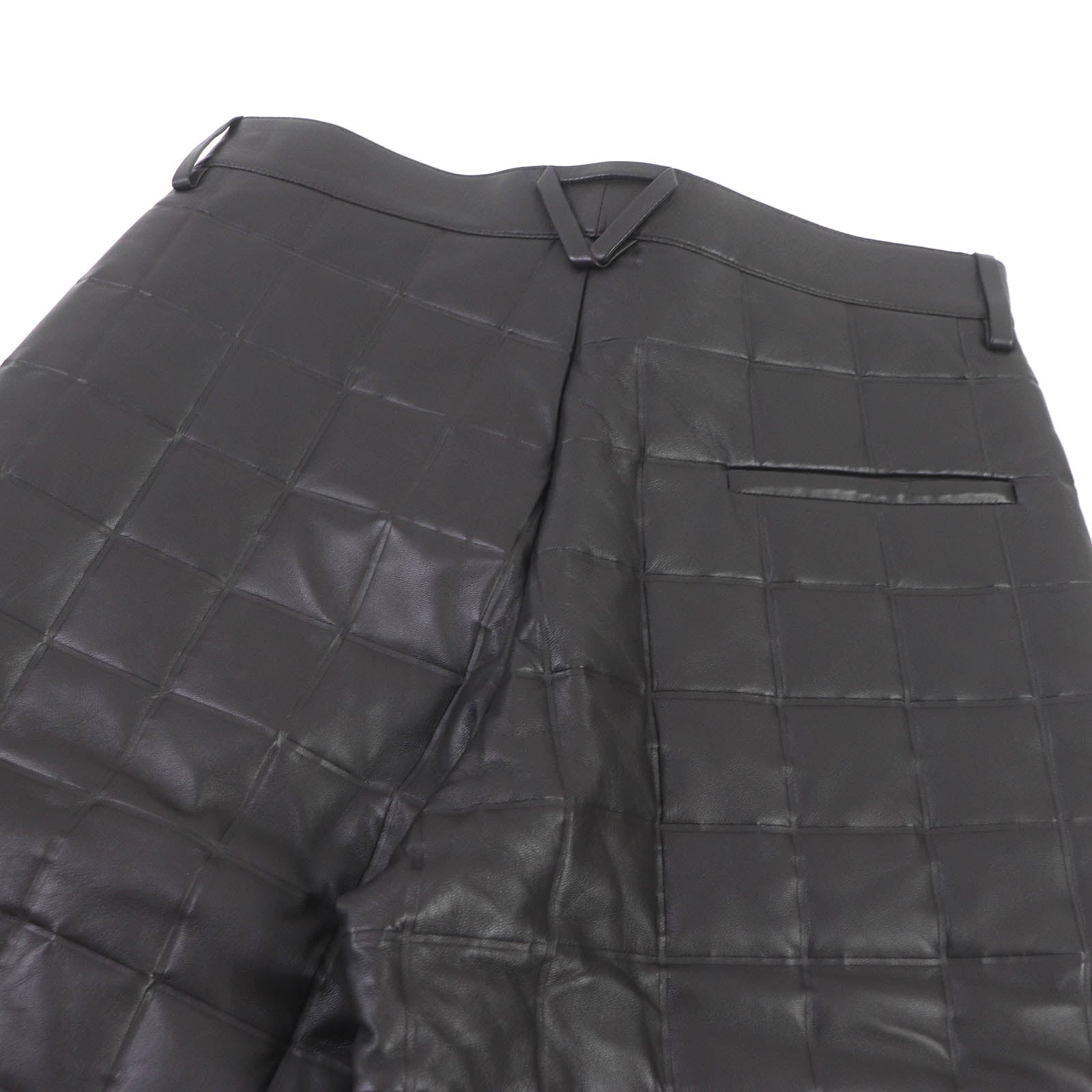 Bottega Veneta Lamb Leather Quilted Shorts