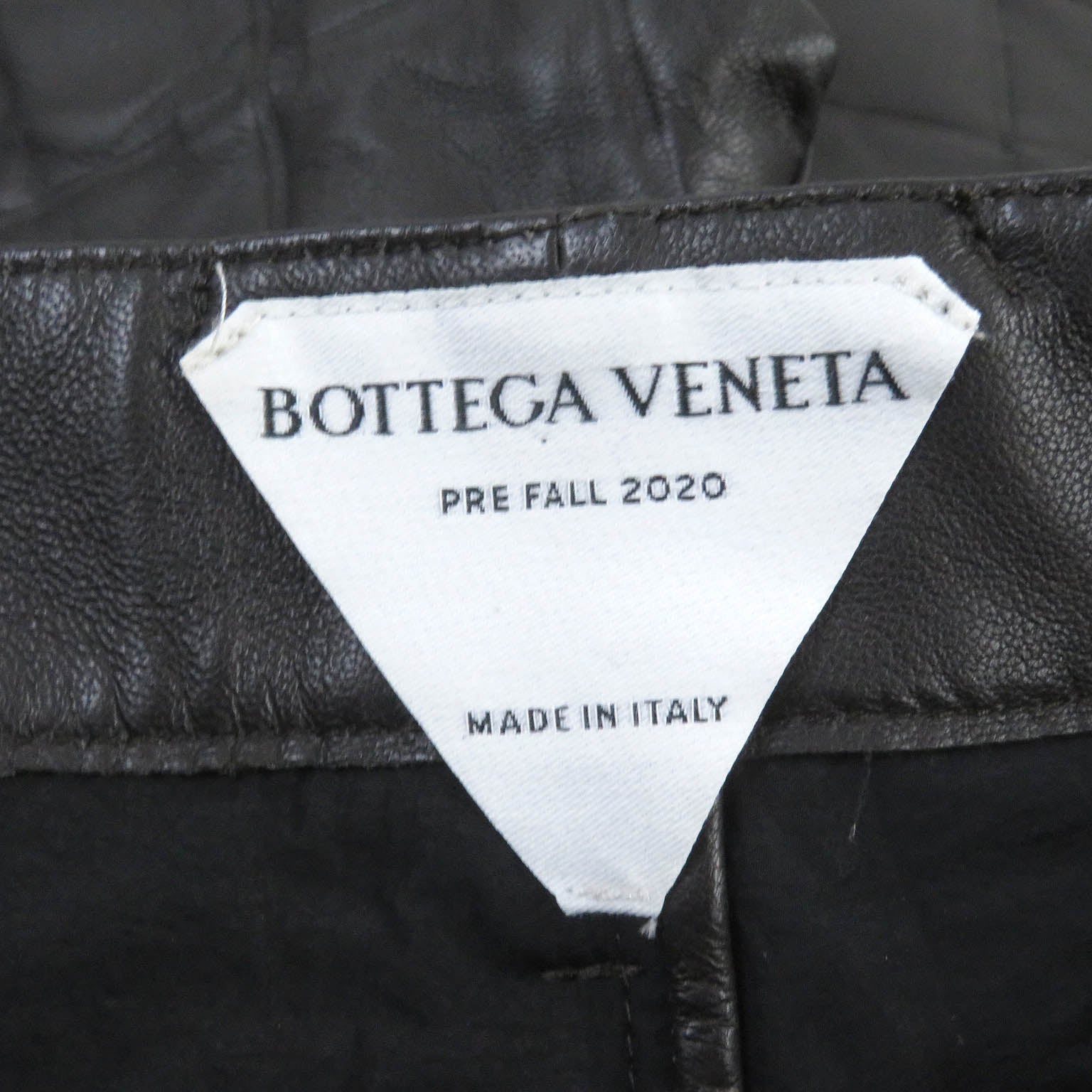 Bottega Veneta Lamb Leather Quilted Shorts