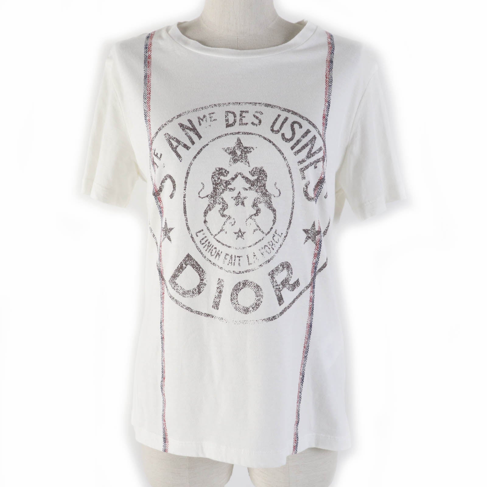 Dior Logo Print Short Sleeve T-shirt Women