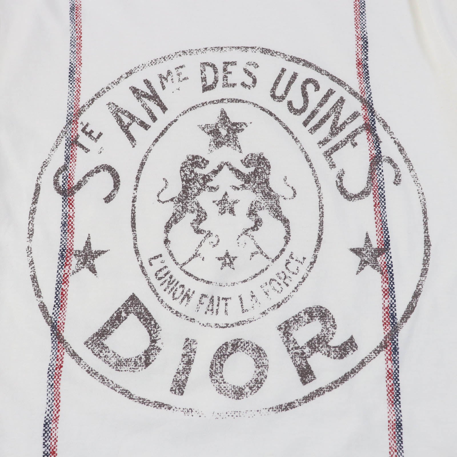 Dior Logo Print Short Sleeve T-shirt Women