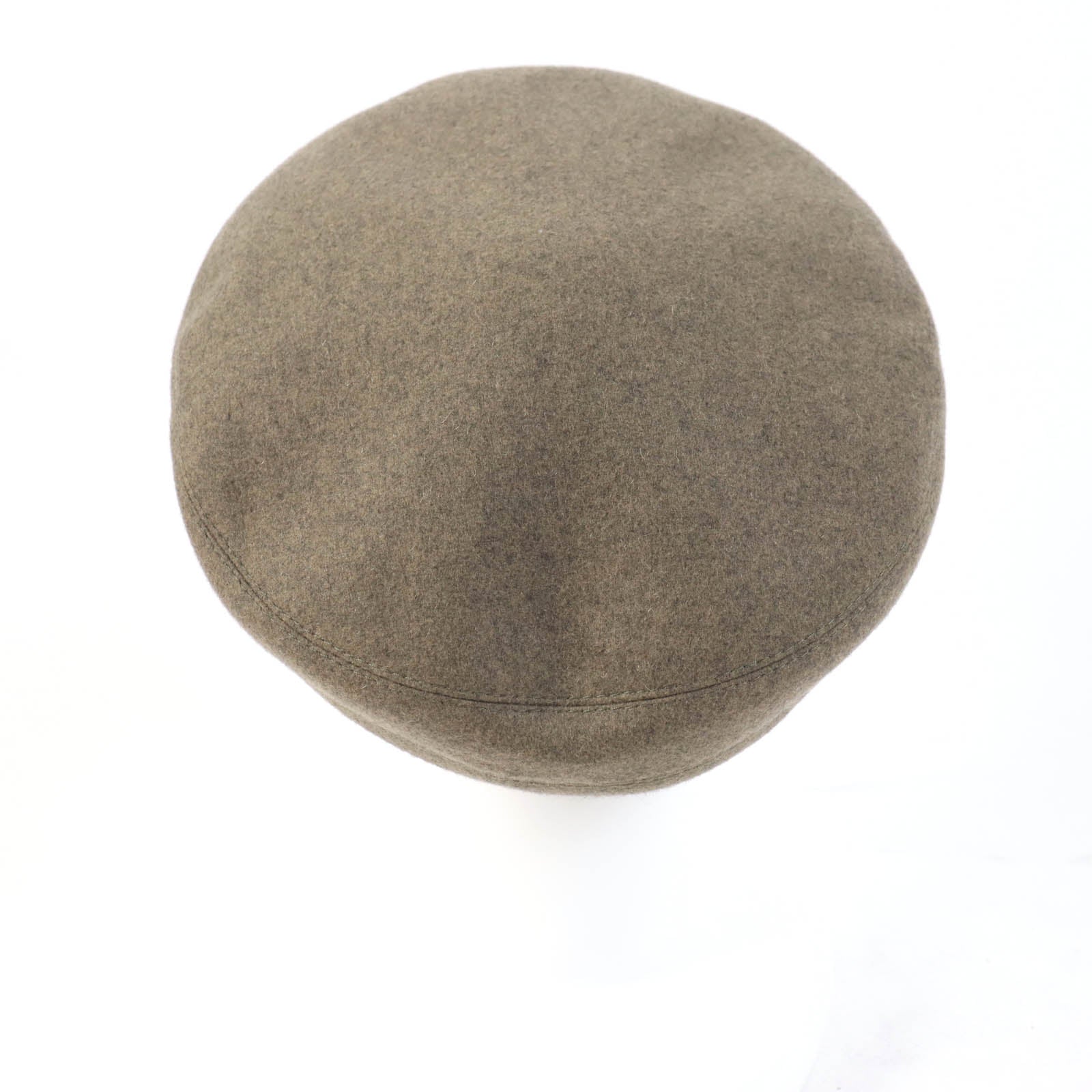 Hermes Cashmere Beret Brown 58 Women