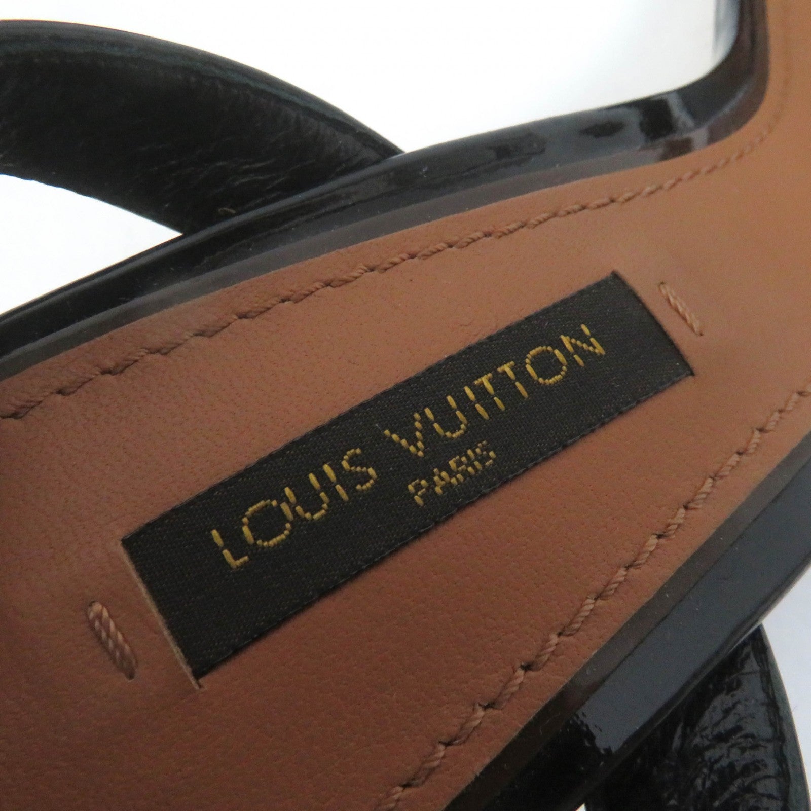 Louis Vuitton Leopard Ribbon Ankle Strap Sandals