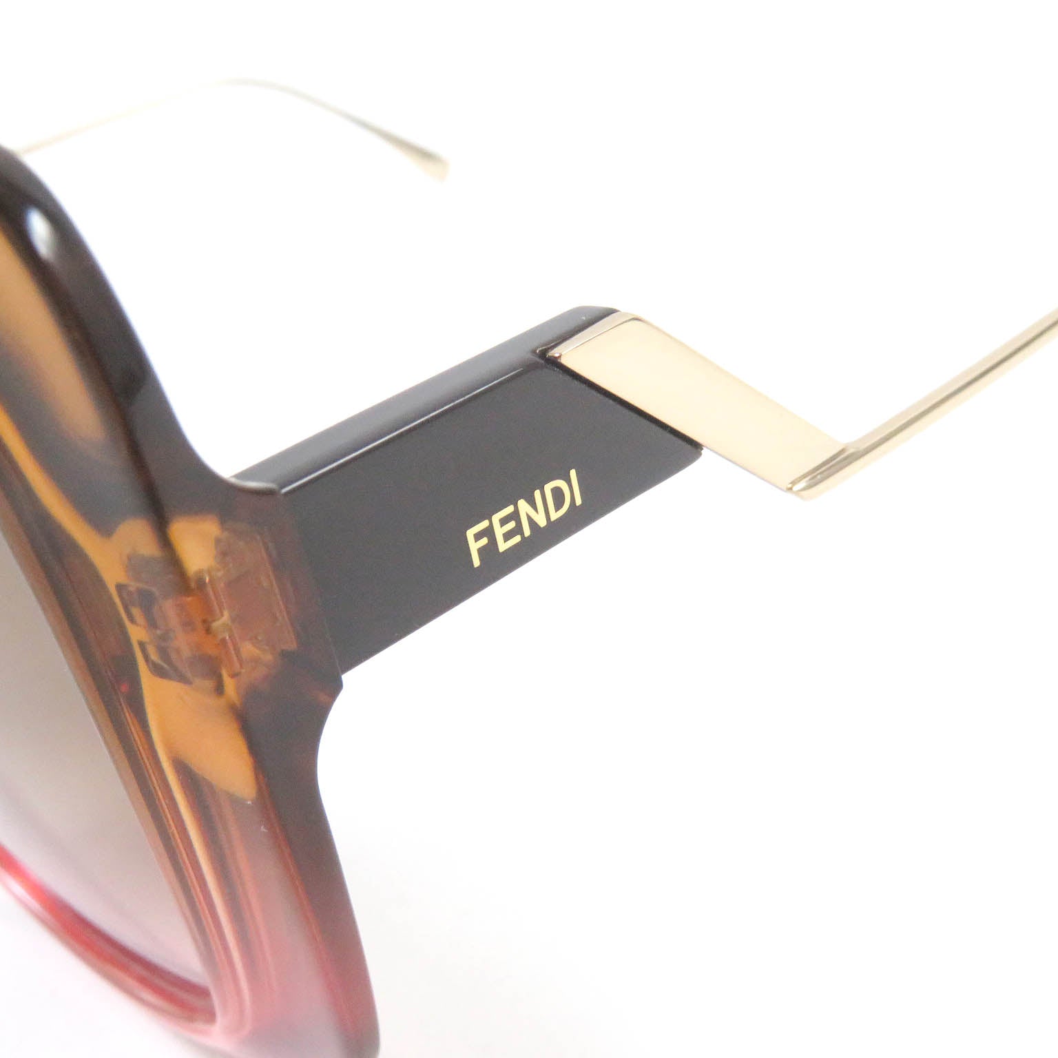 Fendi FF0317/S Square Gradient Sunglasses