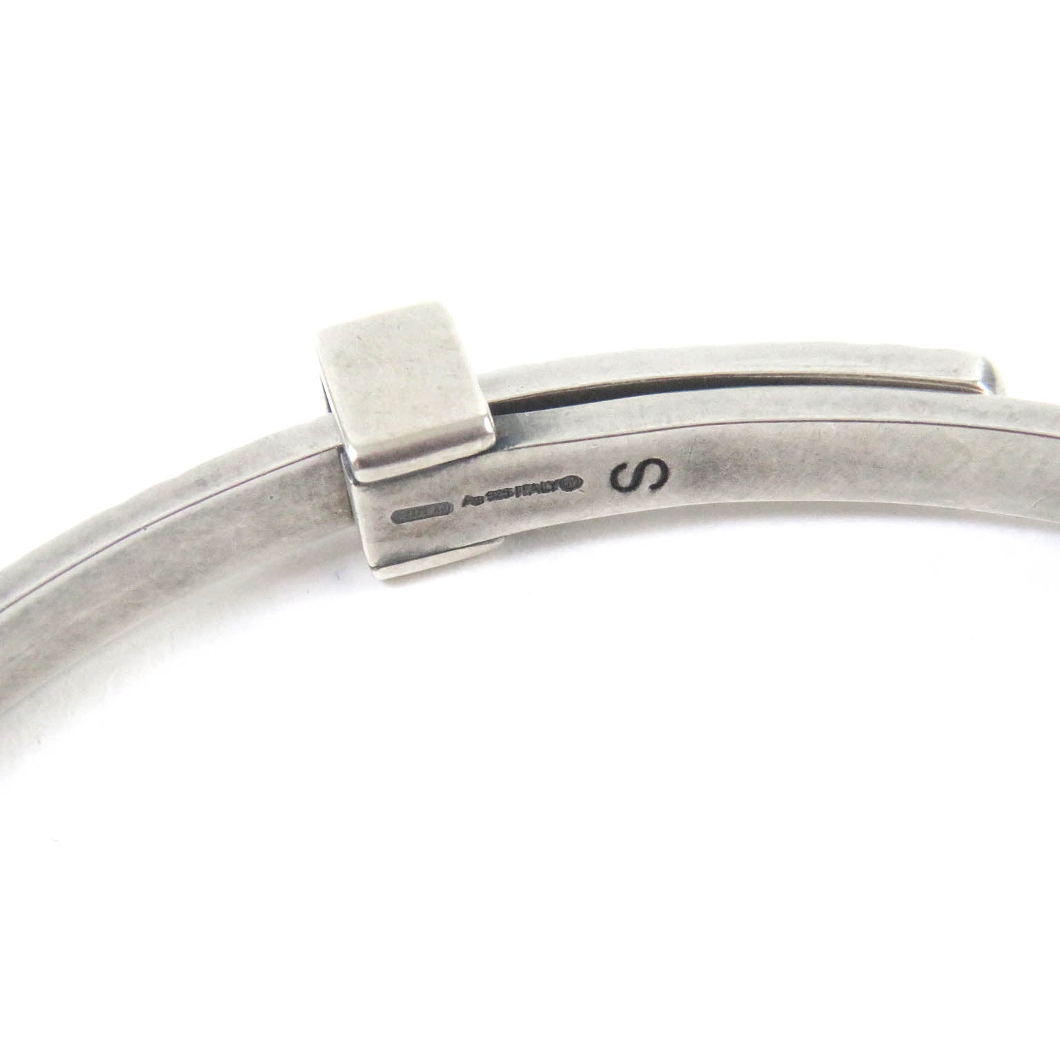 Bottega Veneta Silver Intrecciato Bracelet