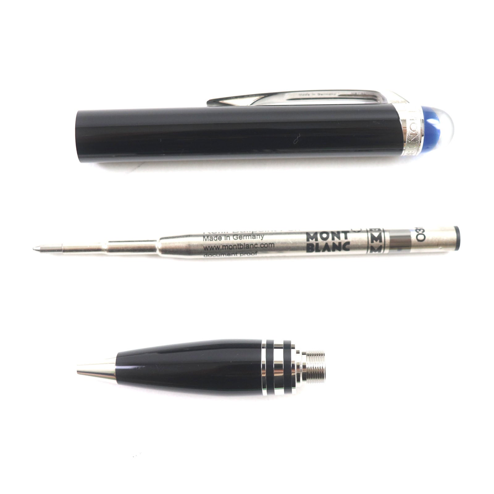 Montblanc Starwalker Blue Dome Ballpoint Pen