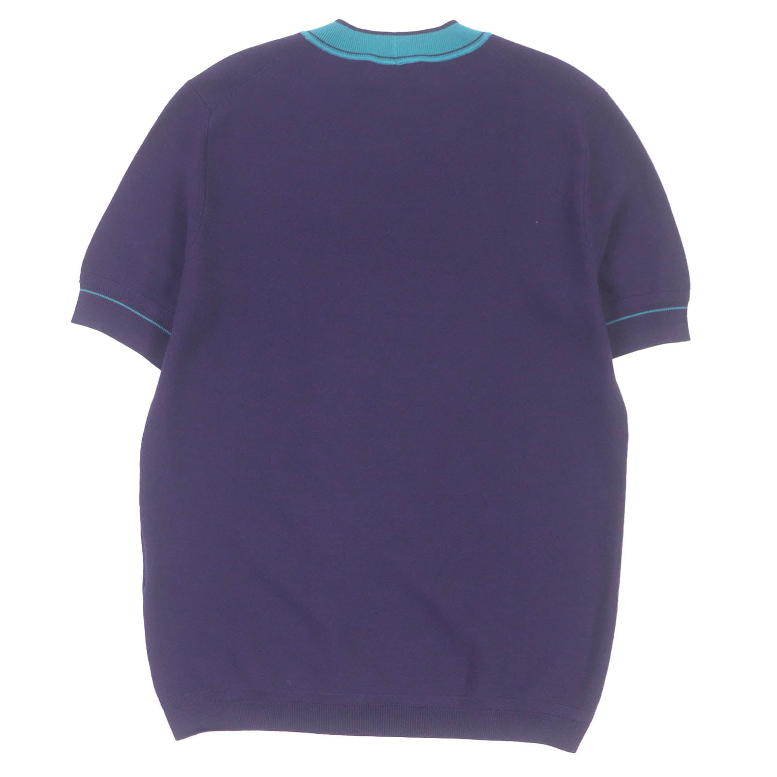 Berluti Wool Silk Knit T-Shirt Purple 44