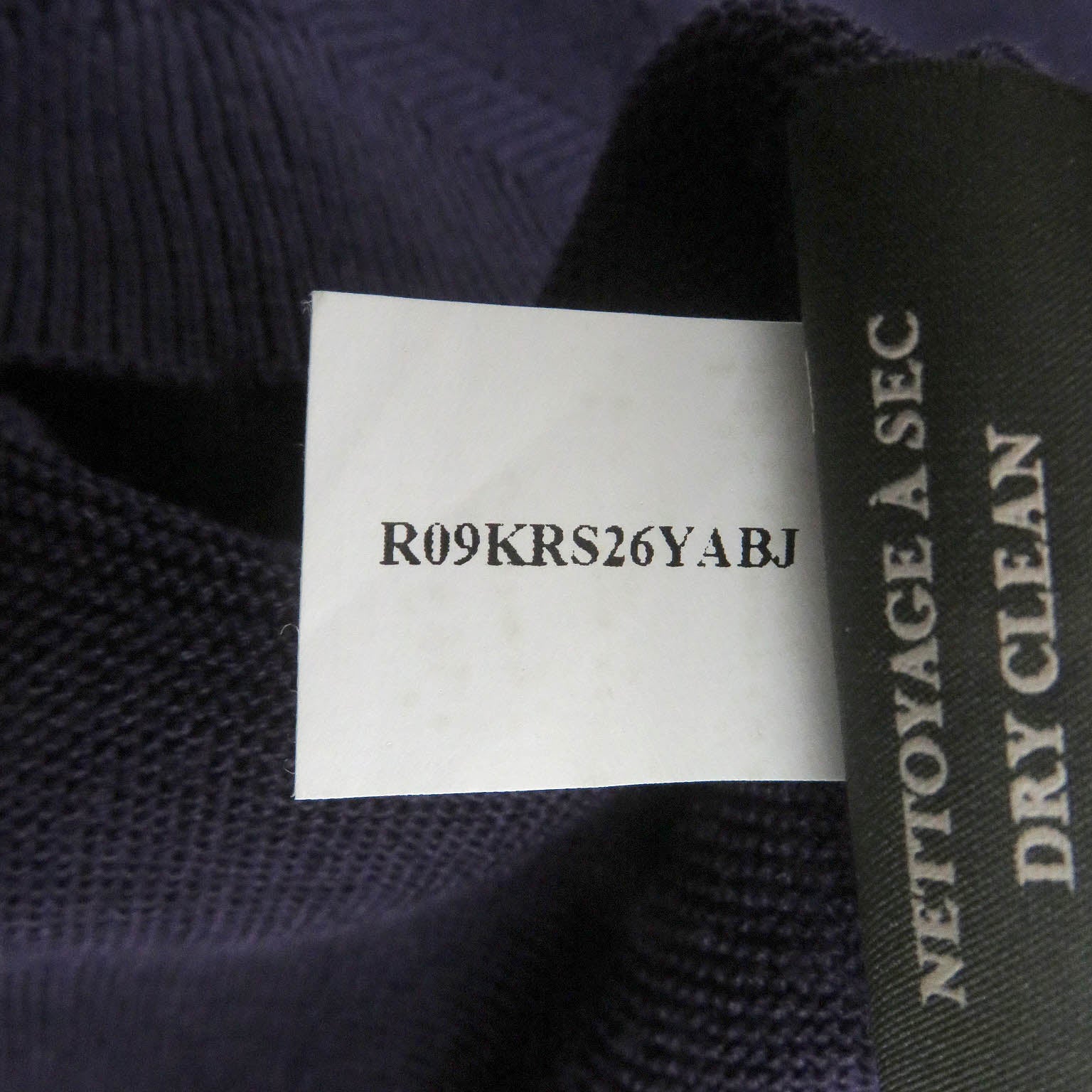 Berluti Wool Silk Knit T-Shirt Purple 44