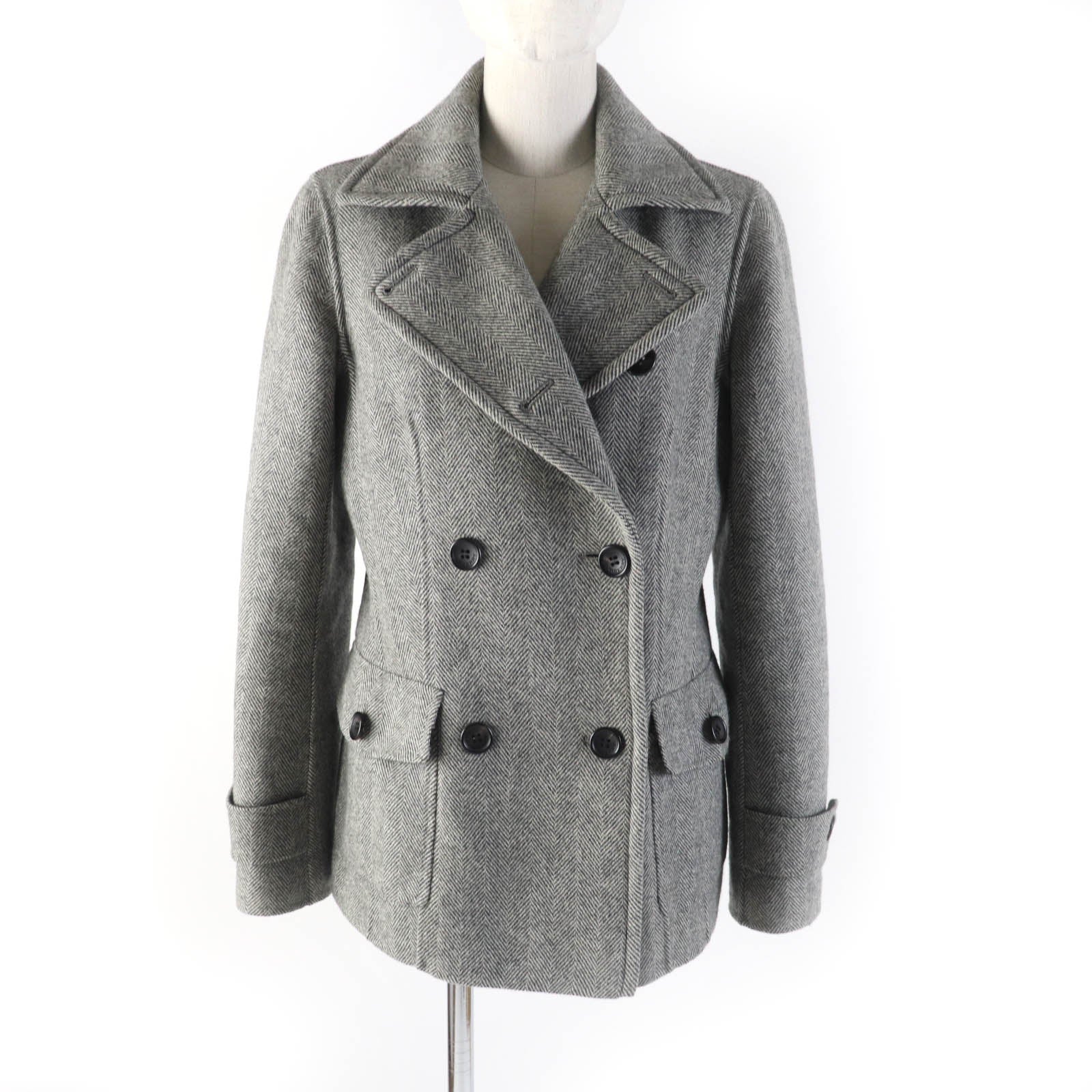 Burberry Wool Cashmere Double Breasted Coat Women