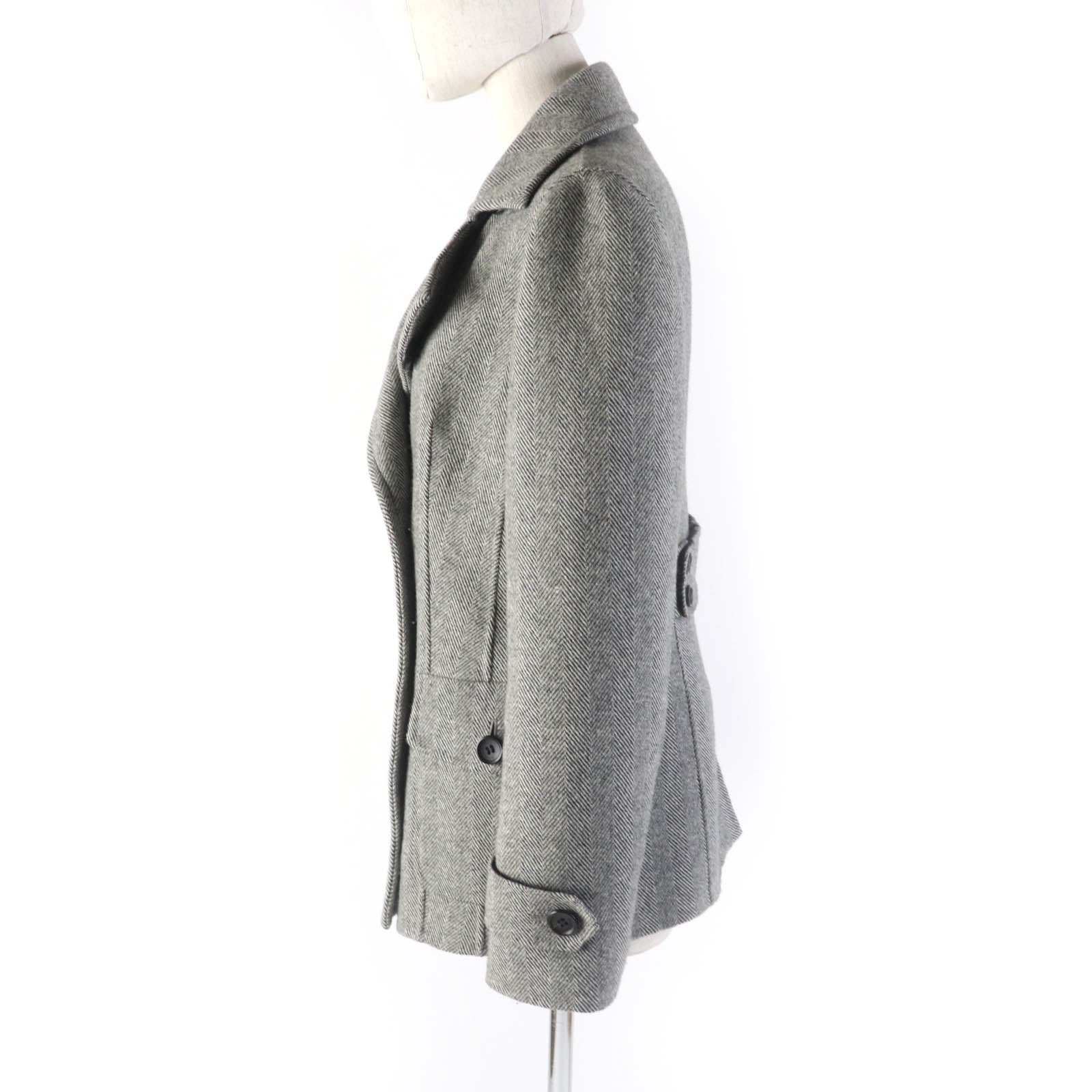 Burberry Wool Cashmere Double Breasted Coat Women