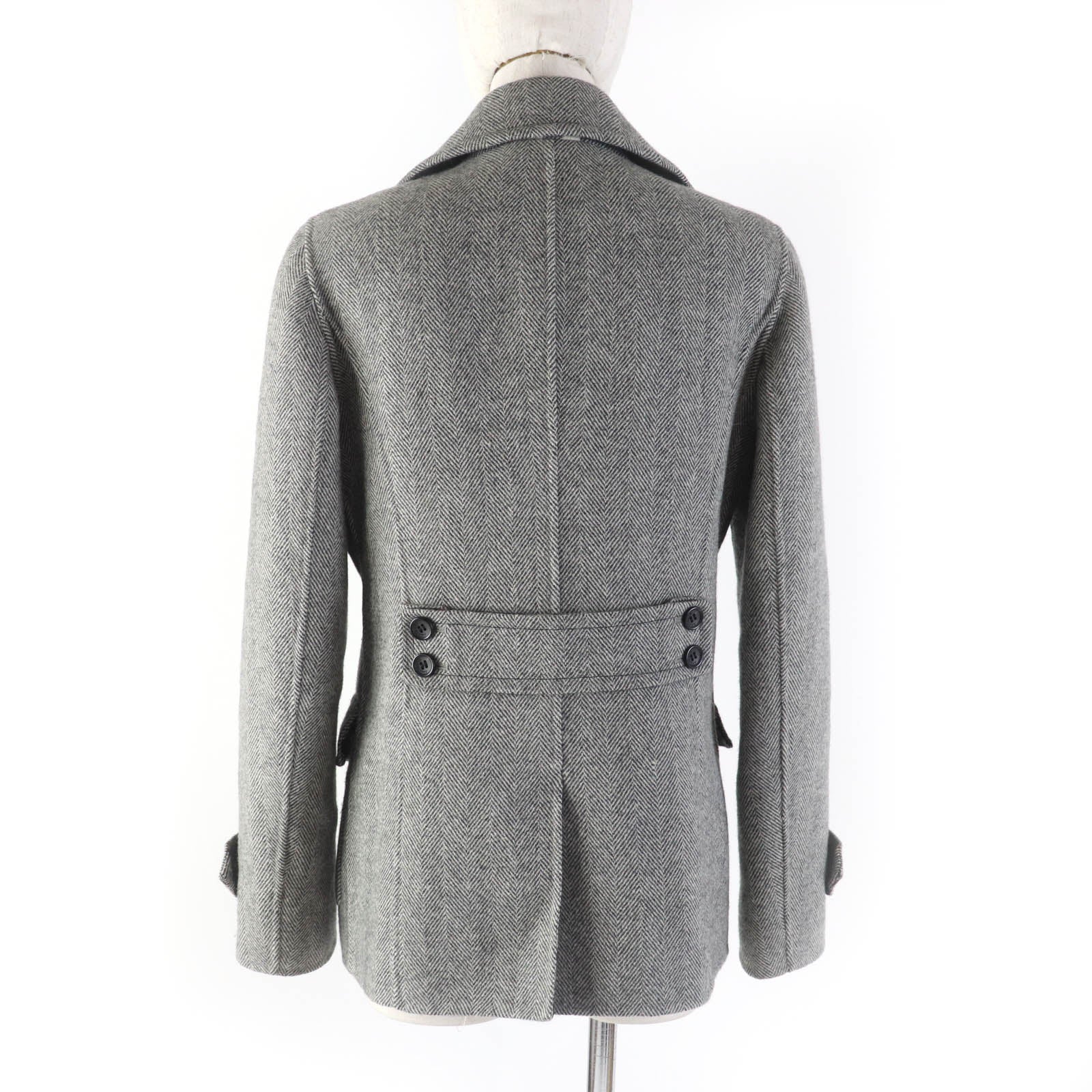 Burberry Wool Cashmere Double Breasted Coat Women