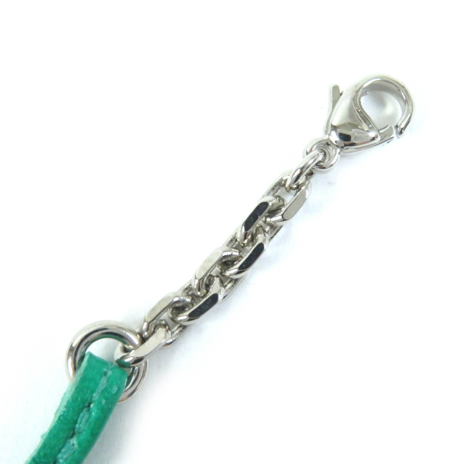 Hermes Carmencita Bookmark Green Silver