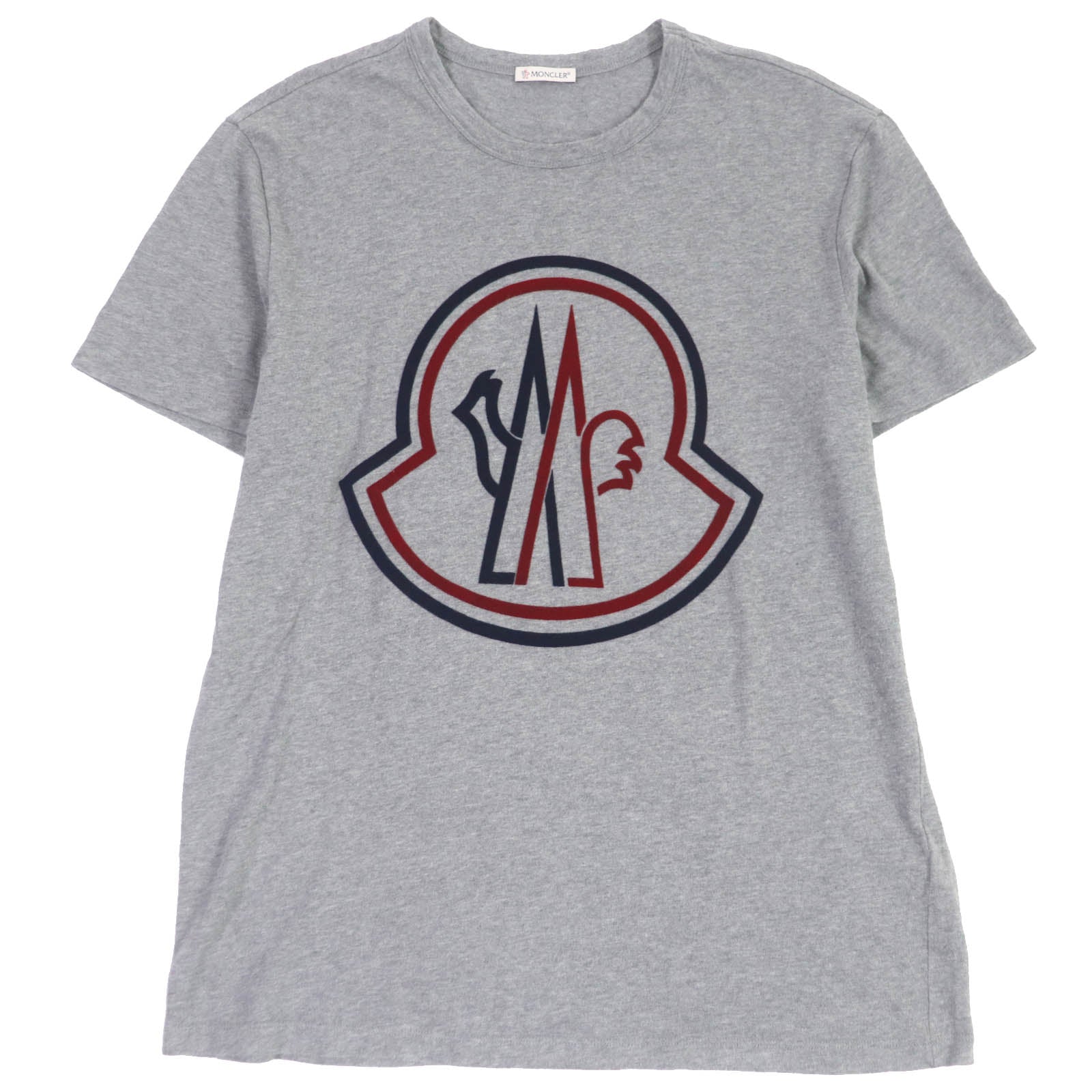 Moncler Cotton MAGLIA T-Shirt Gray L