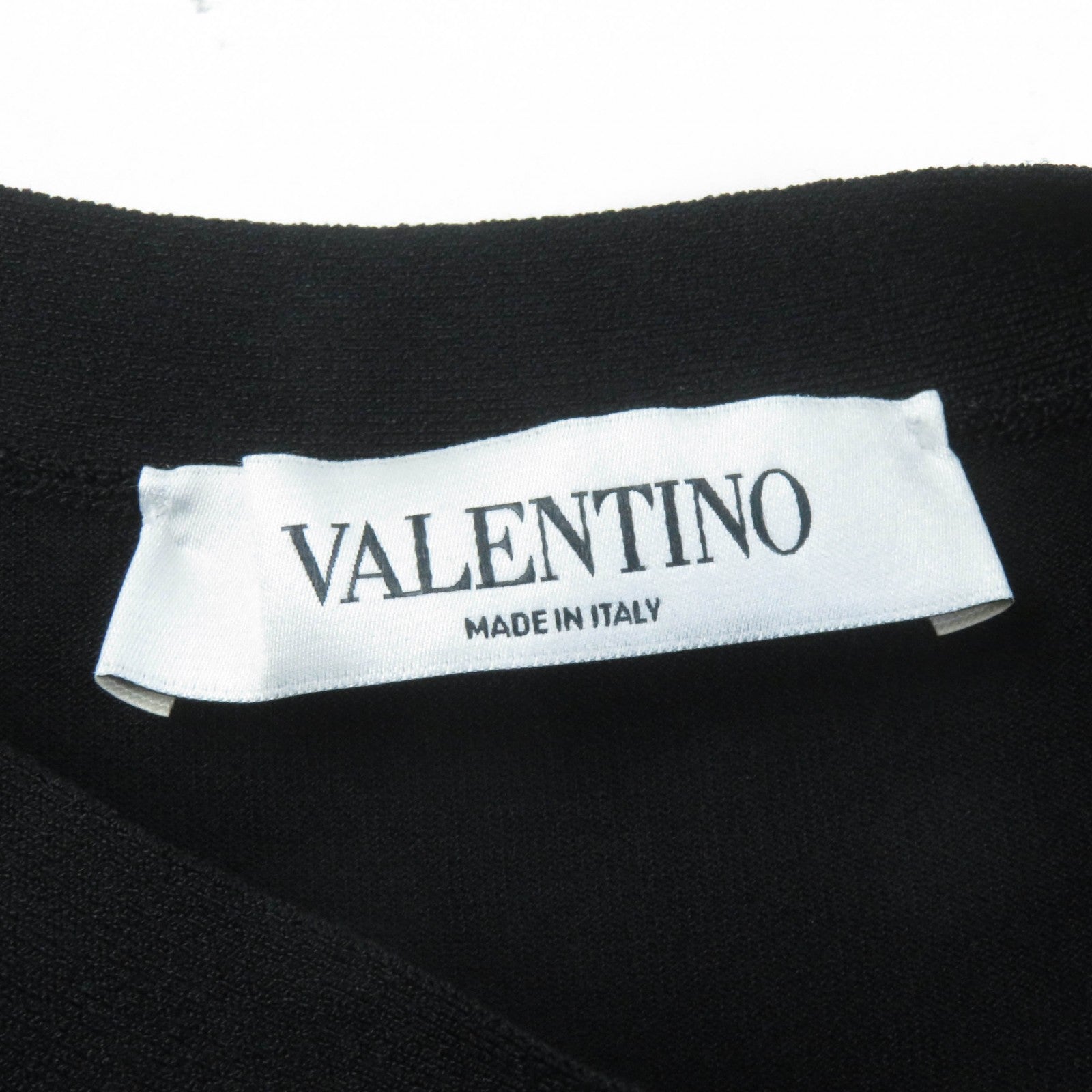 Valentino Flower Bead Knit Dress Black M