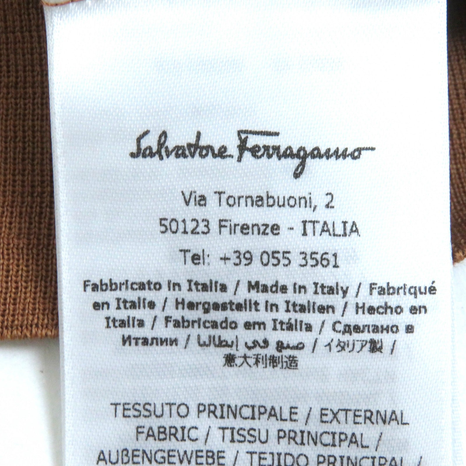 Salvatore Ferragamo Wool Cardigan Gancini Embroidery