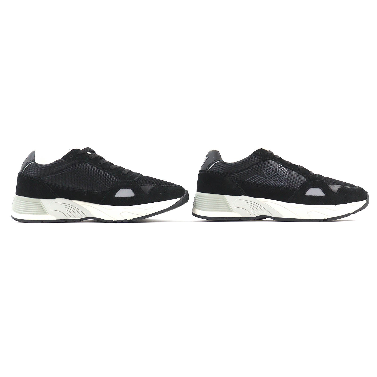 Emporio Armani Suede Dad Sneakers Black 42