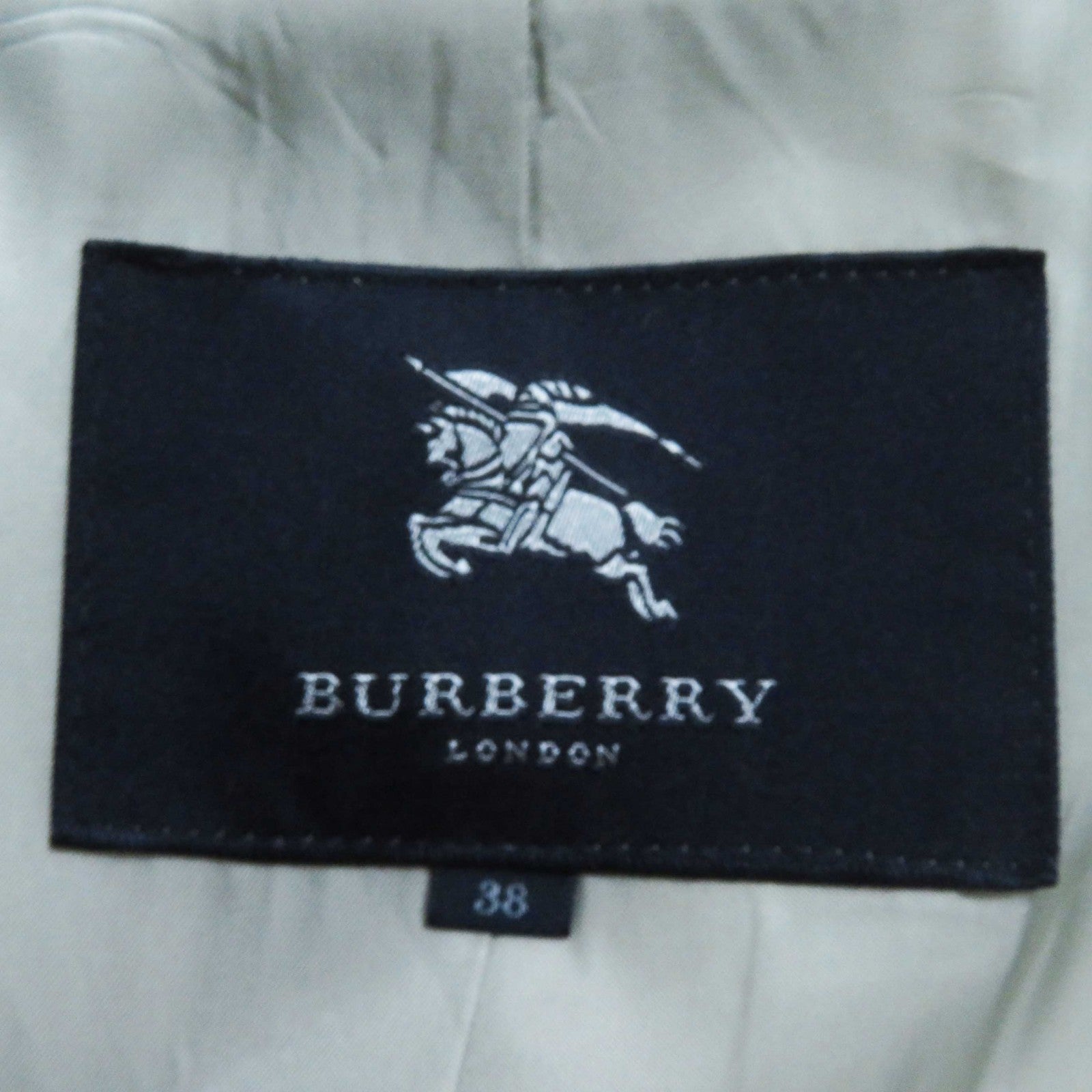 Burberry Angola Wool Coat Light Gray Women