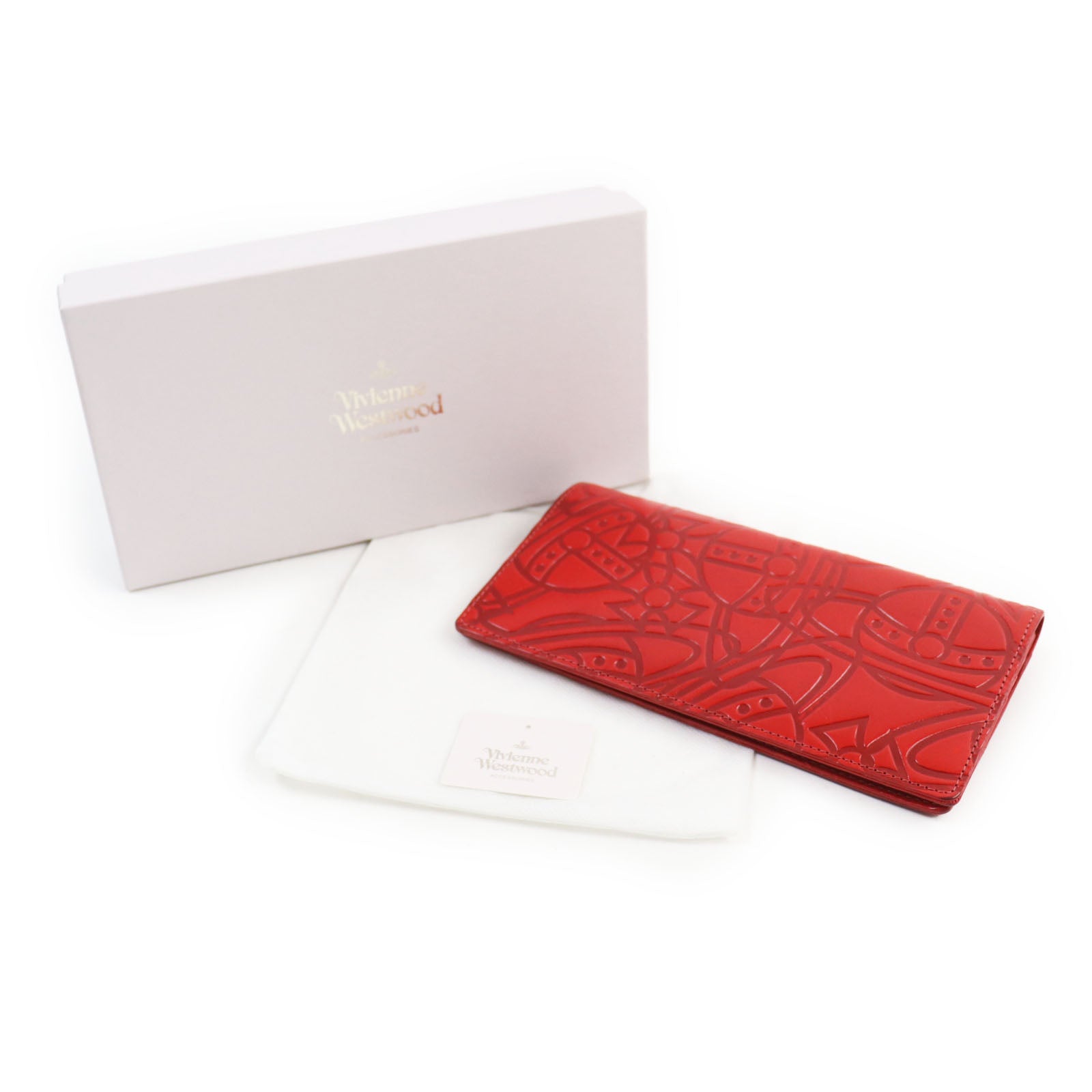 Vivienne Westwood Orb Embossed Leather Wallet