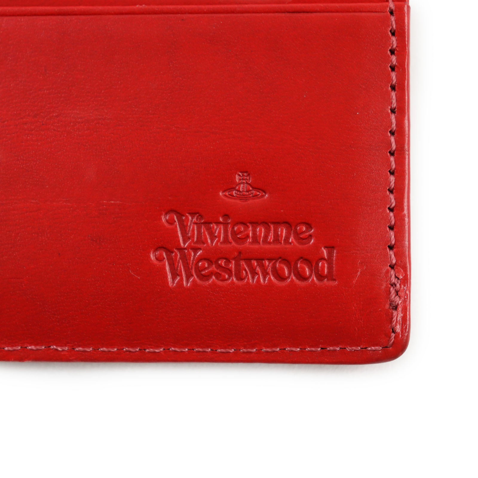 Vivienne Westwood Orb Embossed Leather Wallet