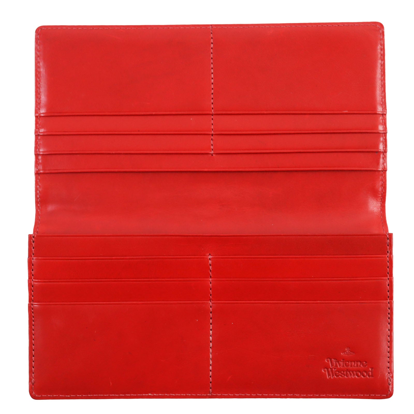 Vivienne Westwood Orb Embossed Leather Wallet