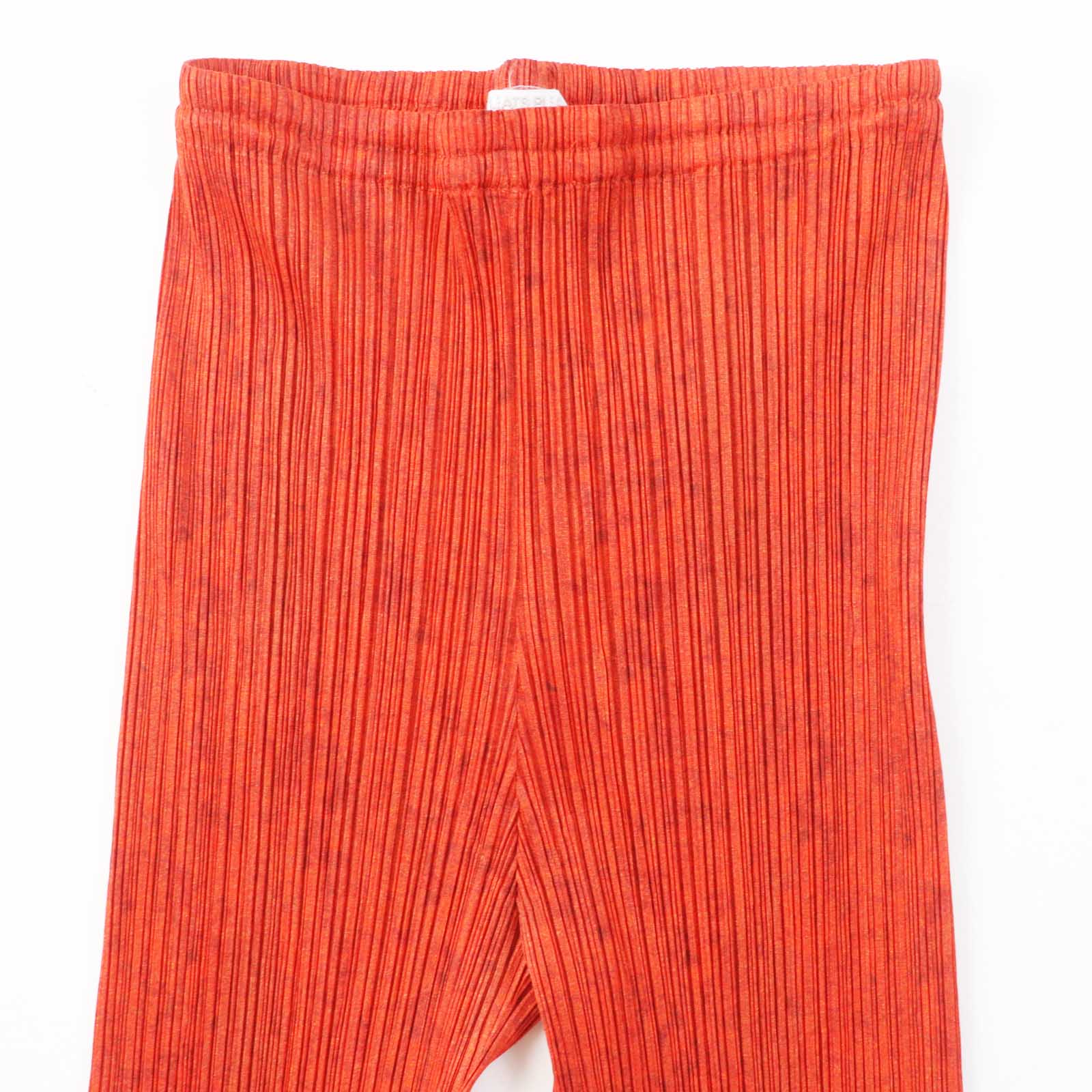 Vintage Tiger Cat Pants Polyester Orange