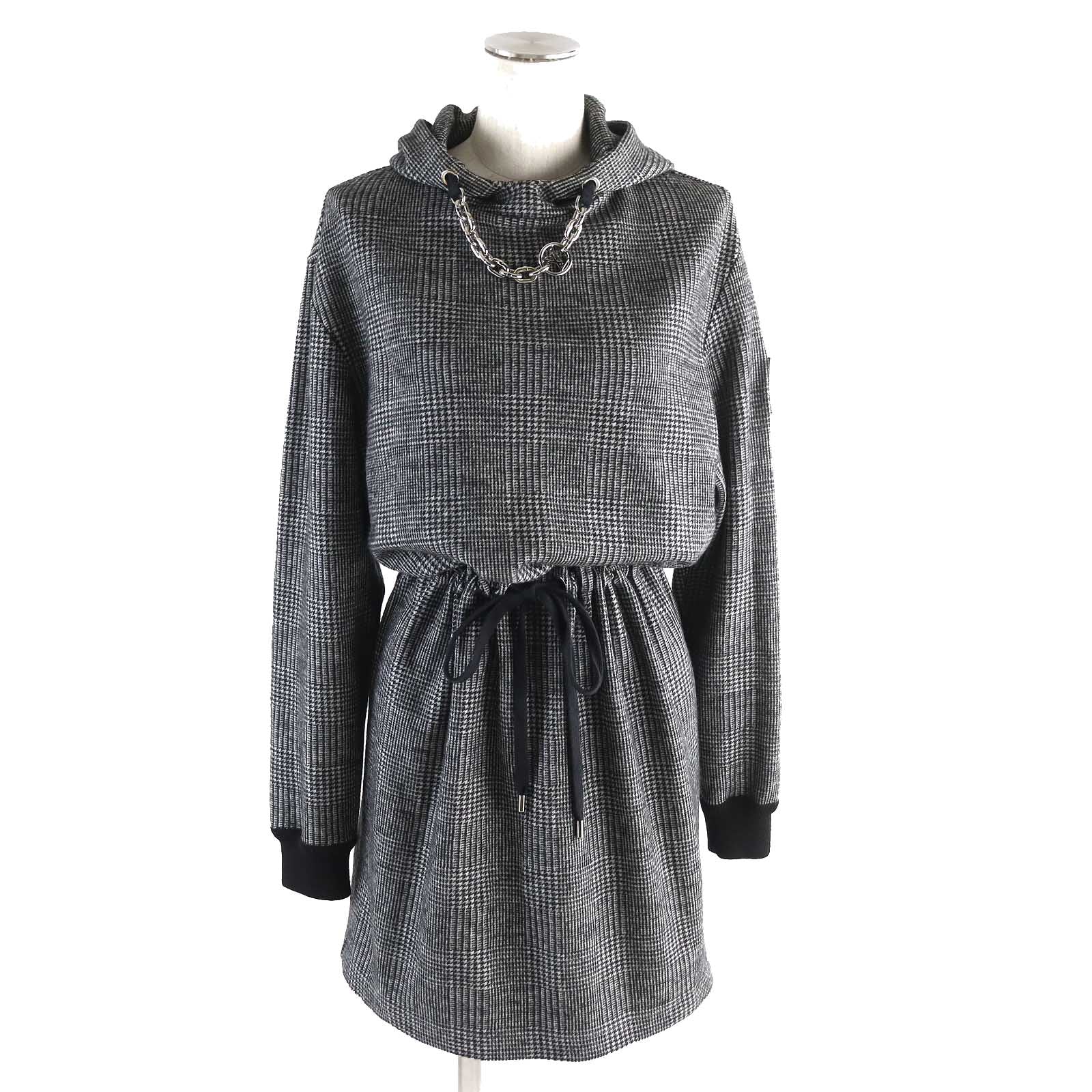 Louis Vuitton Hoodie Dress Wool XS