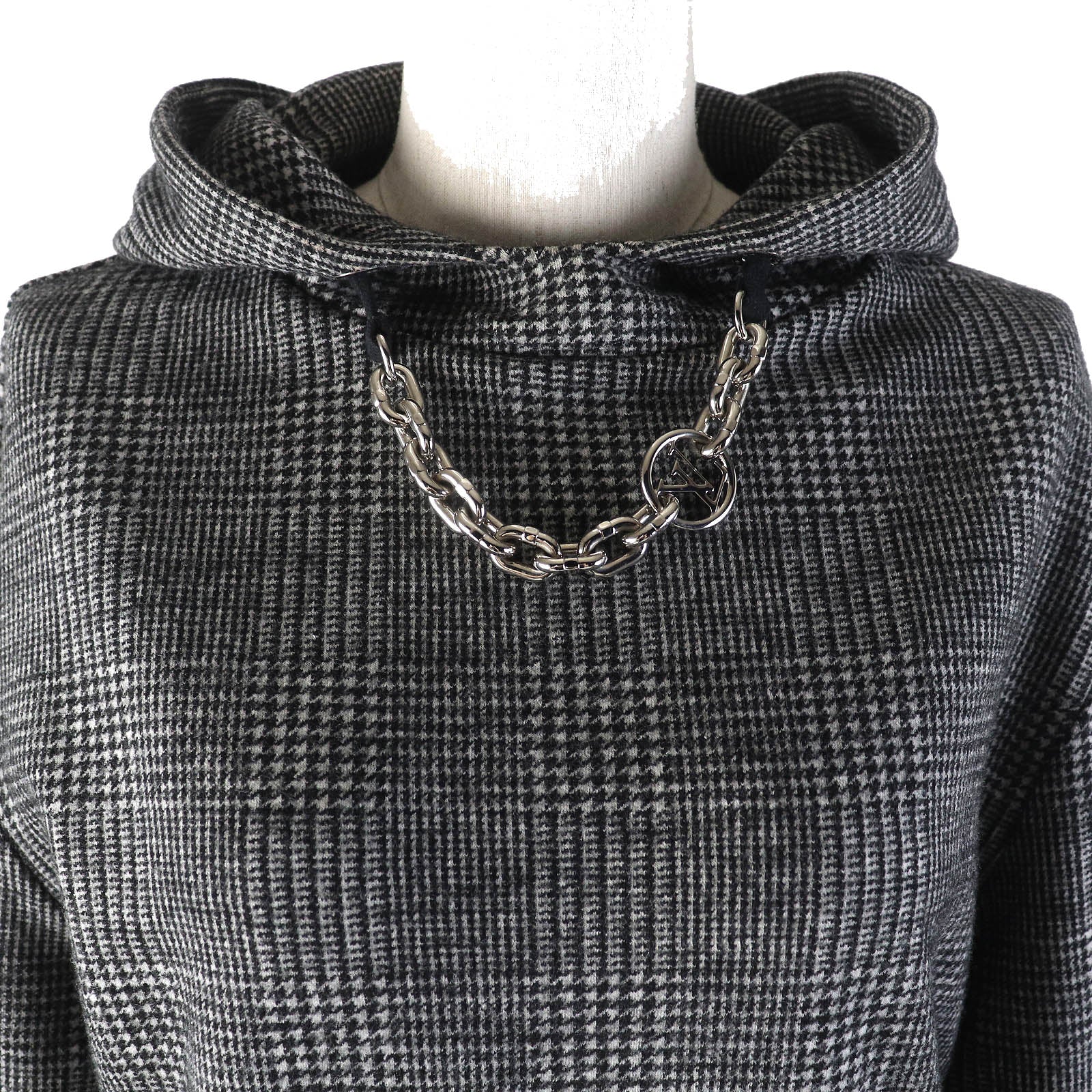 Louis Vuitton Hoodie Dress Wool XS