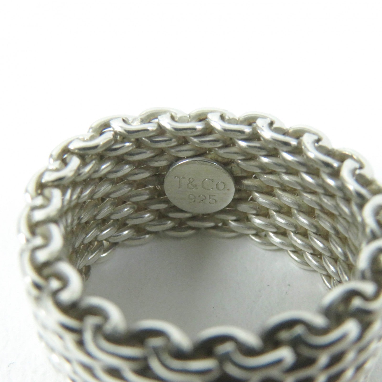 Tiffany & Co Somerset Ring AG925 Silver No. 10